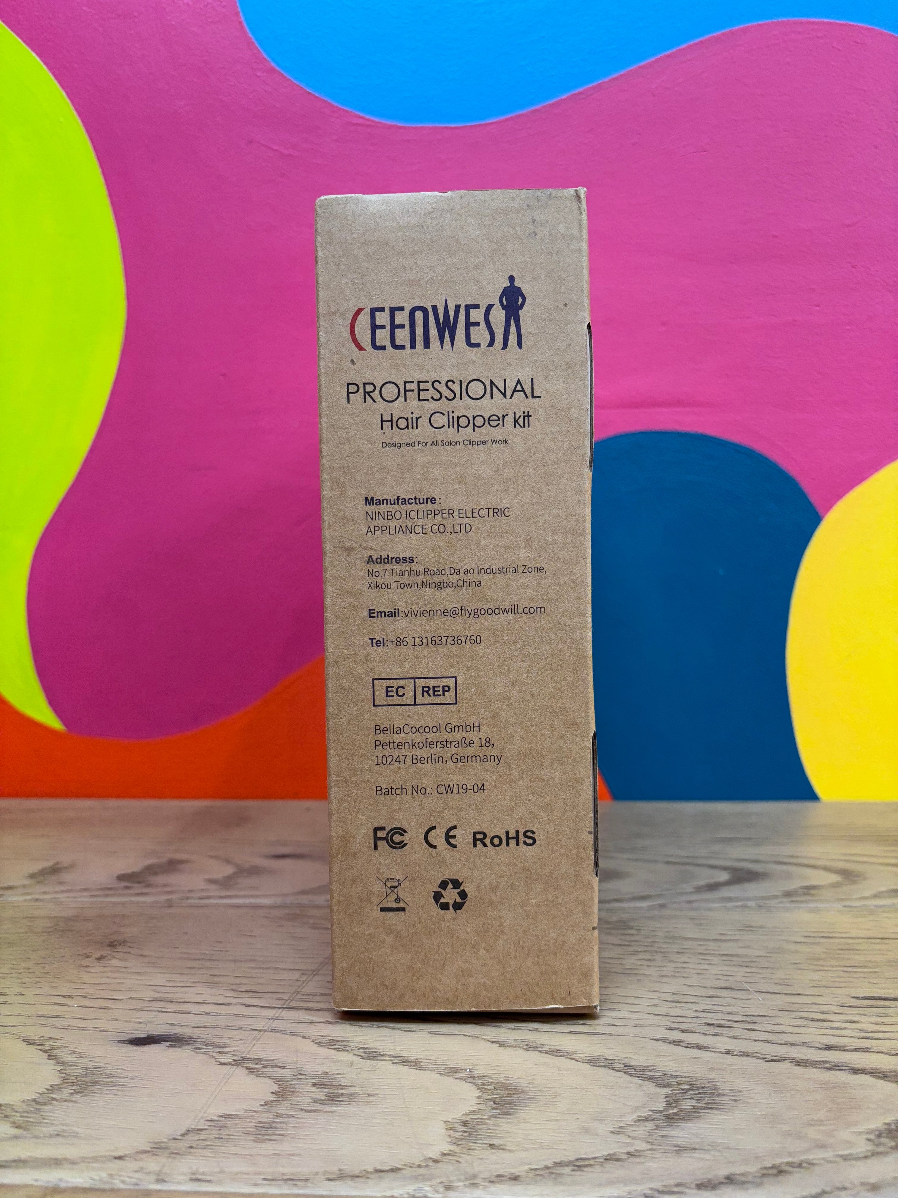 Ceenwest Professional Hair Clipper Kit