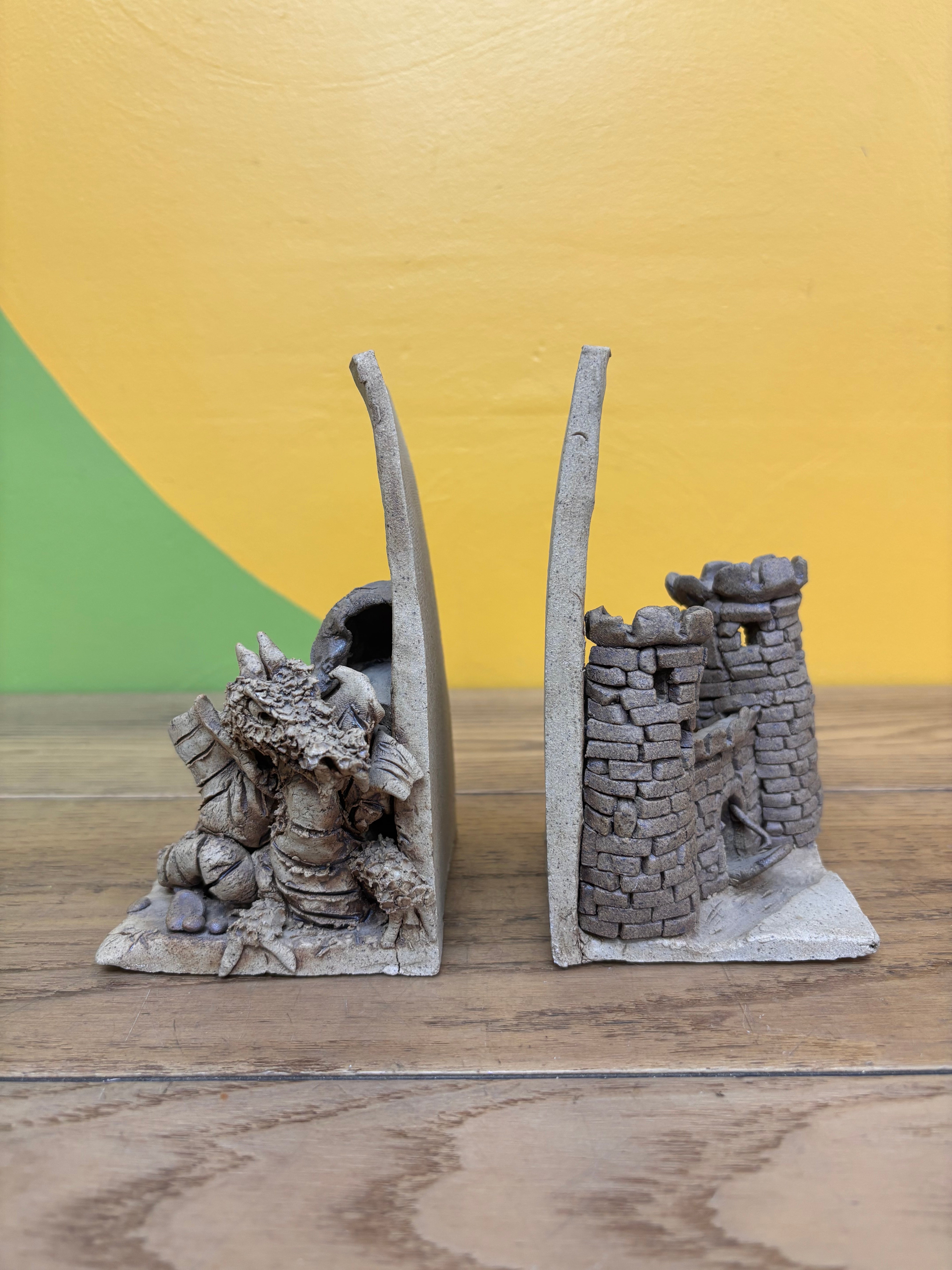 Dragon Bookends
