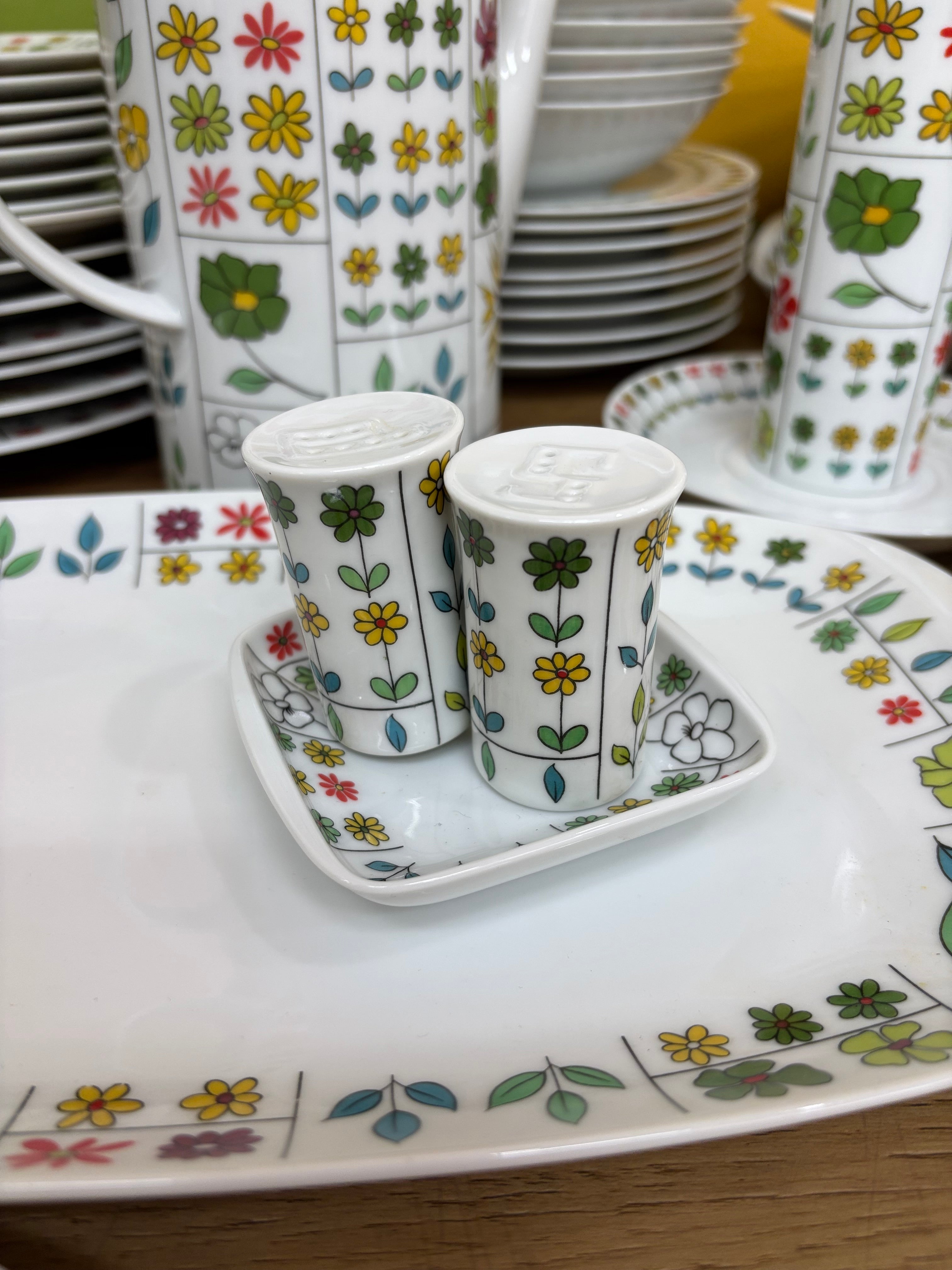 Large Piemonte Floral Set by Rosenthal
