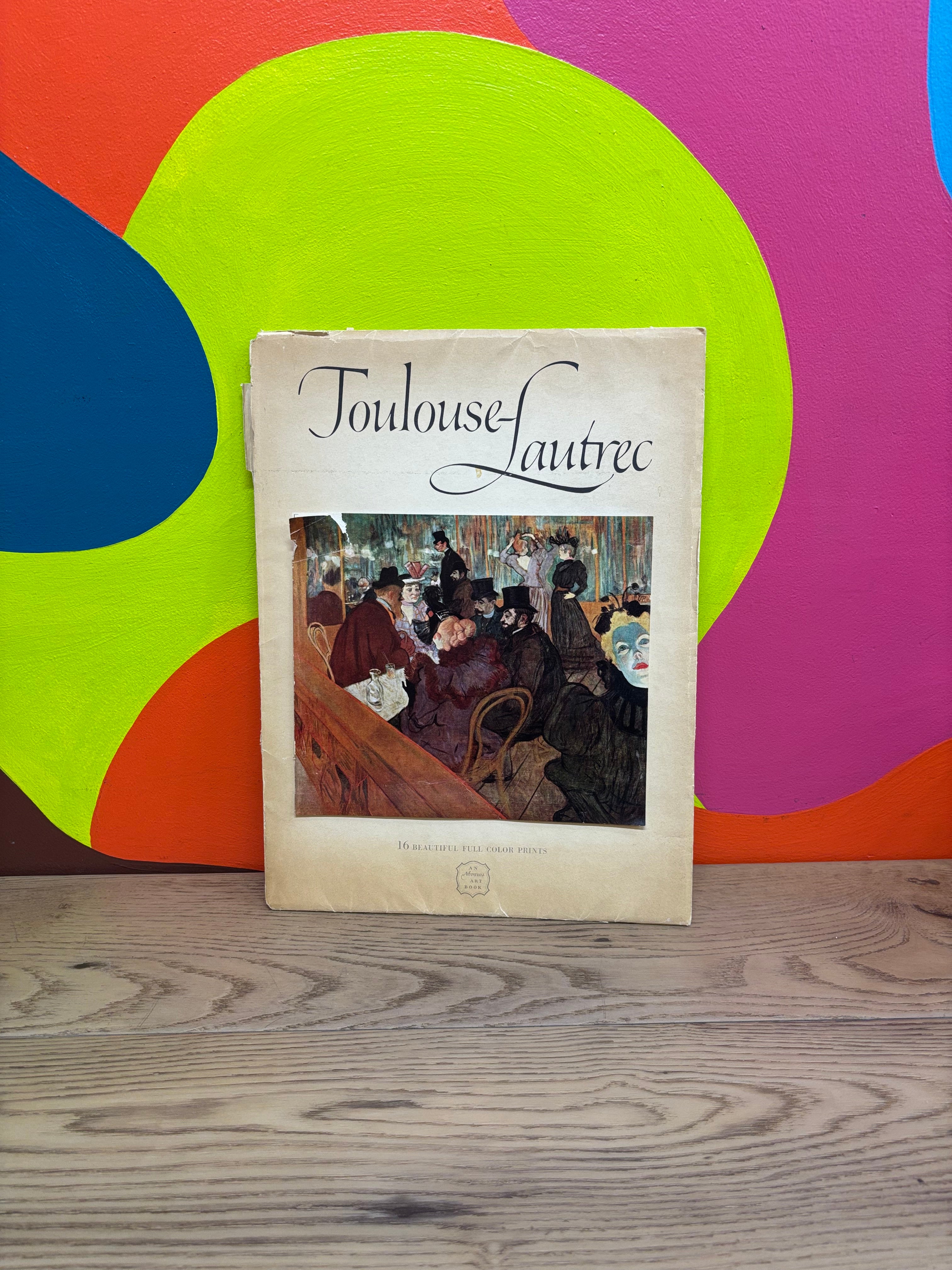 Toulouse-Lautrec Prints Book