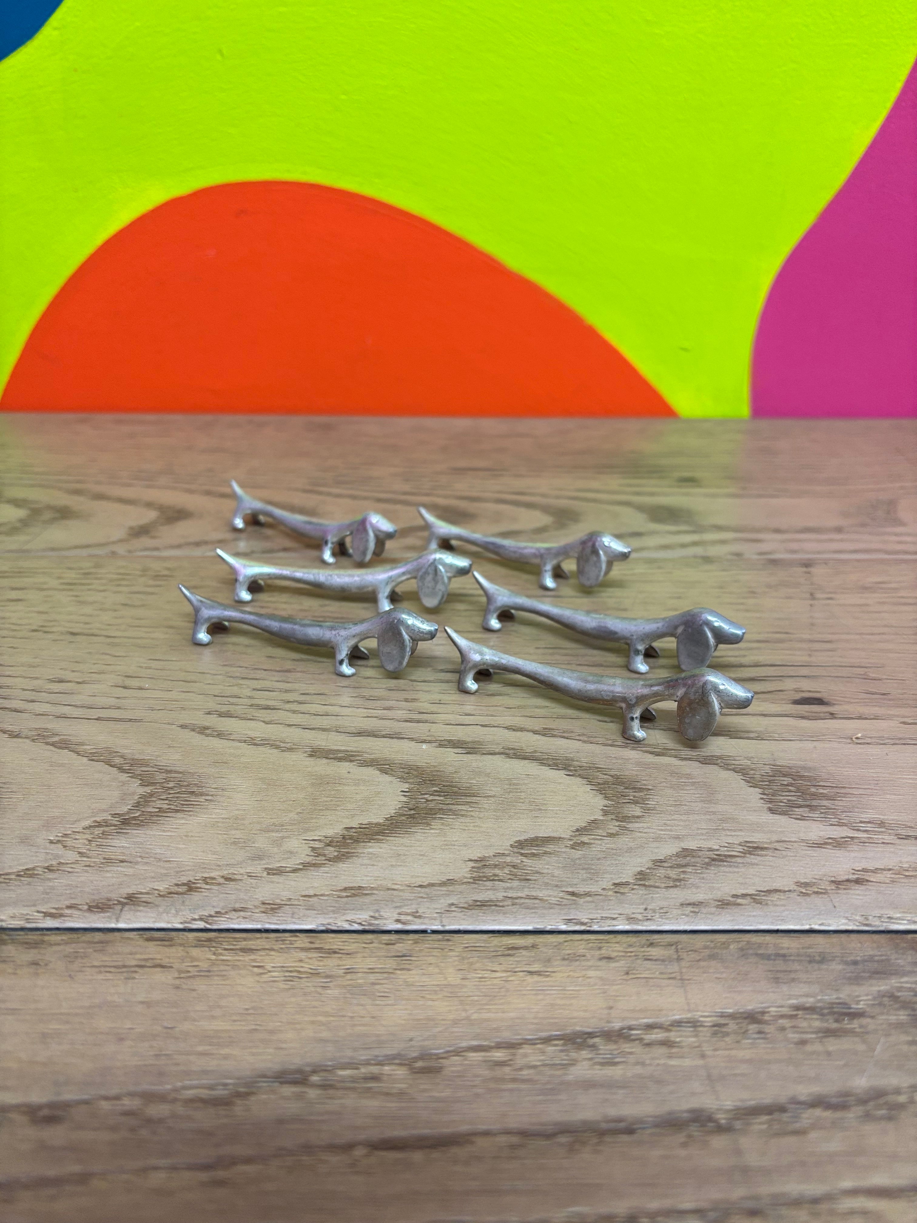 Dachshund Set of 6 Knife Rests (3 available)