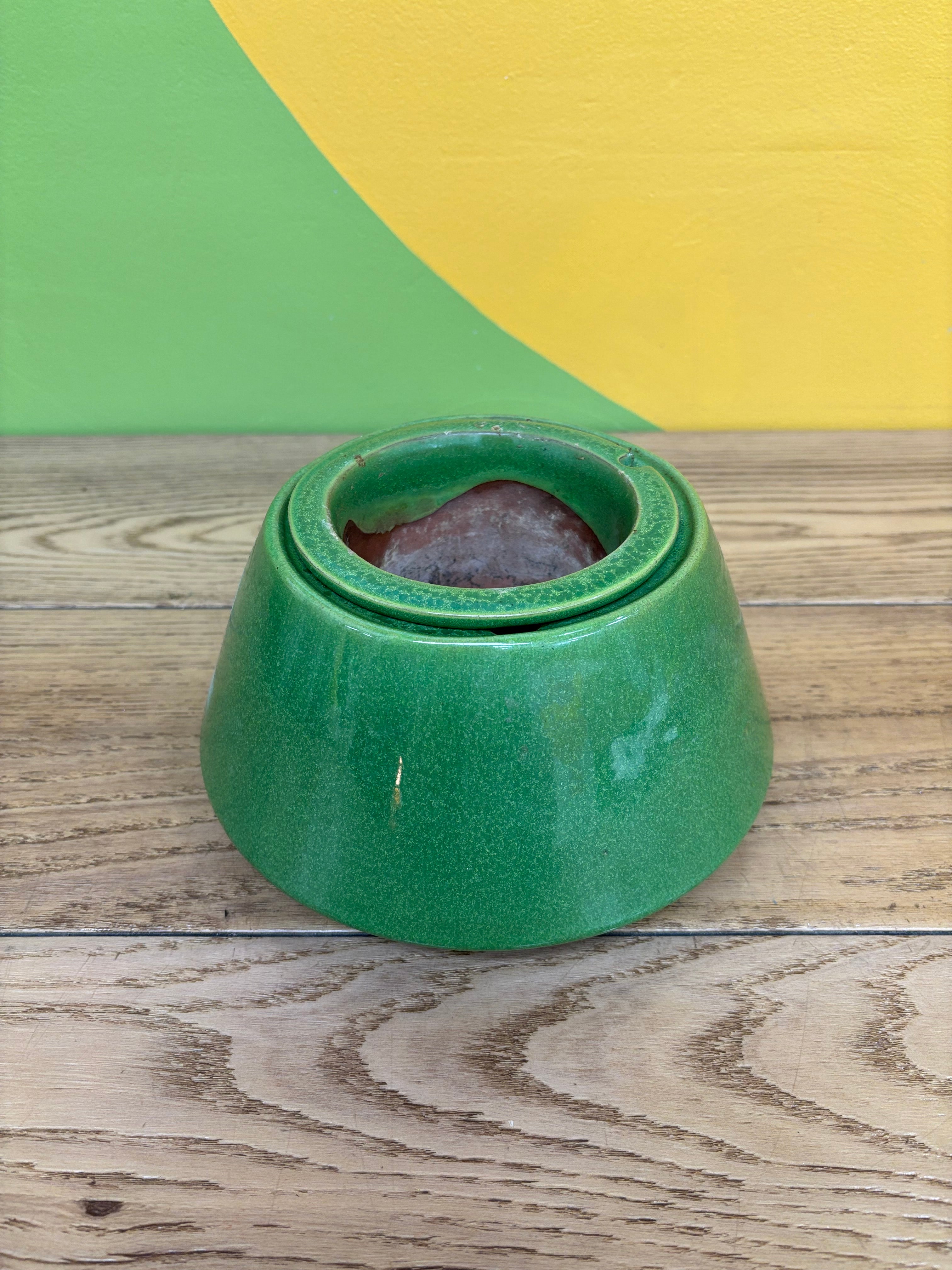 Green Self Watering Pot