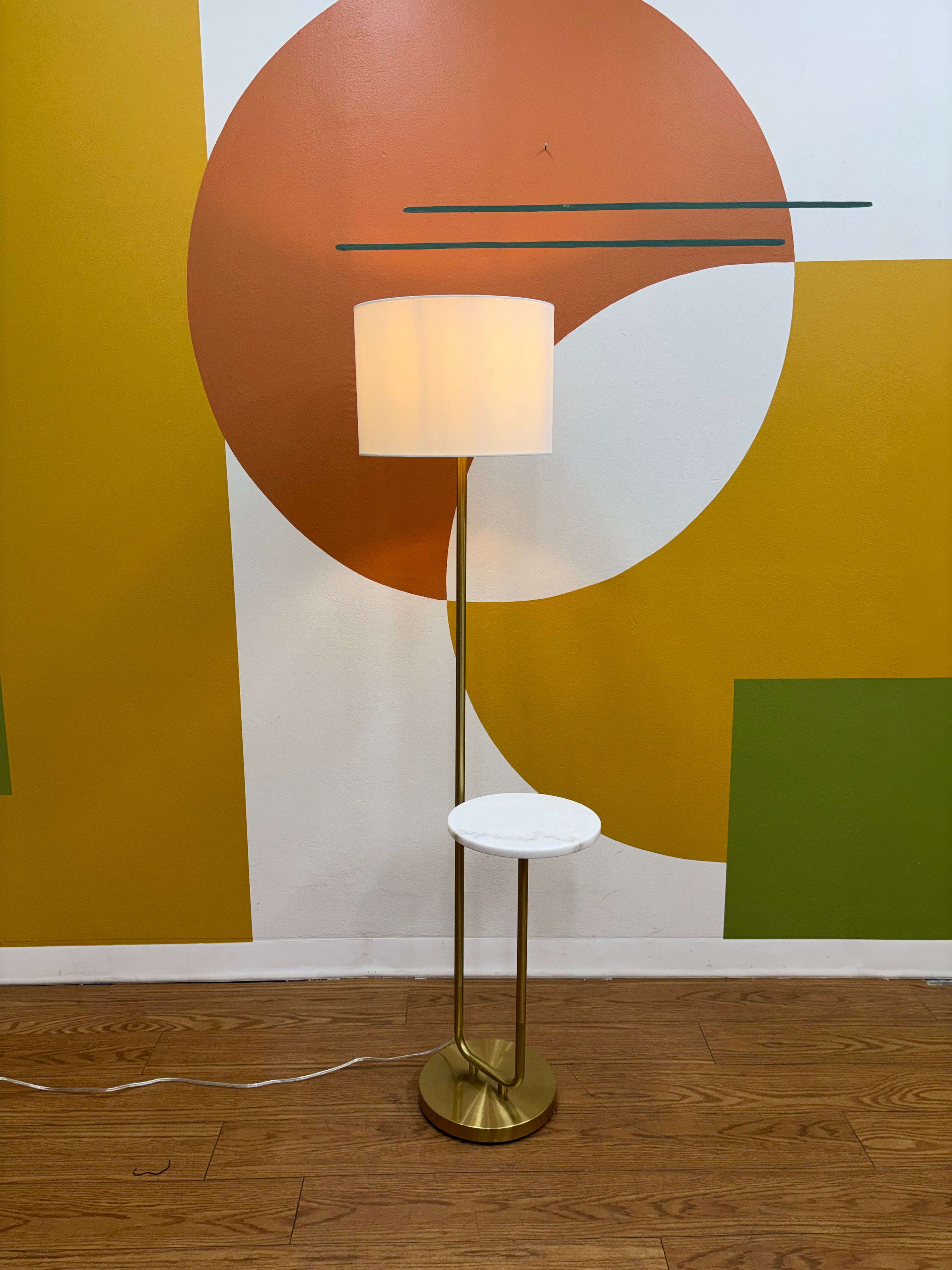 Gold Floor Lamp