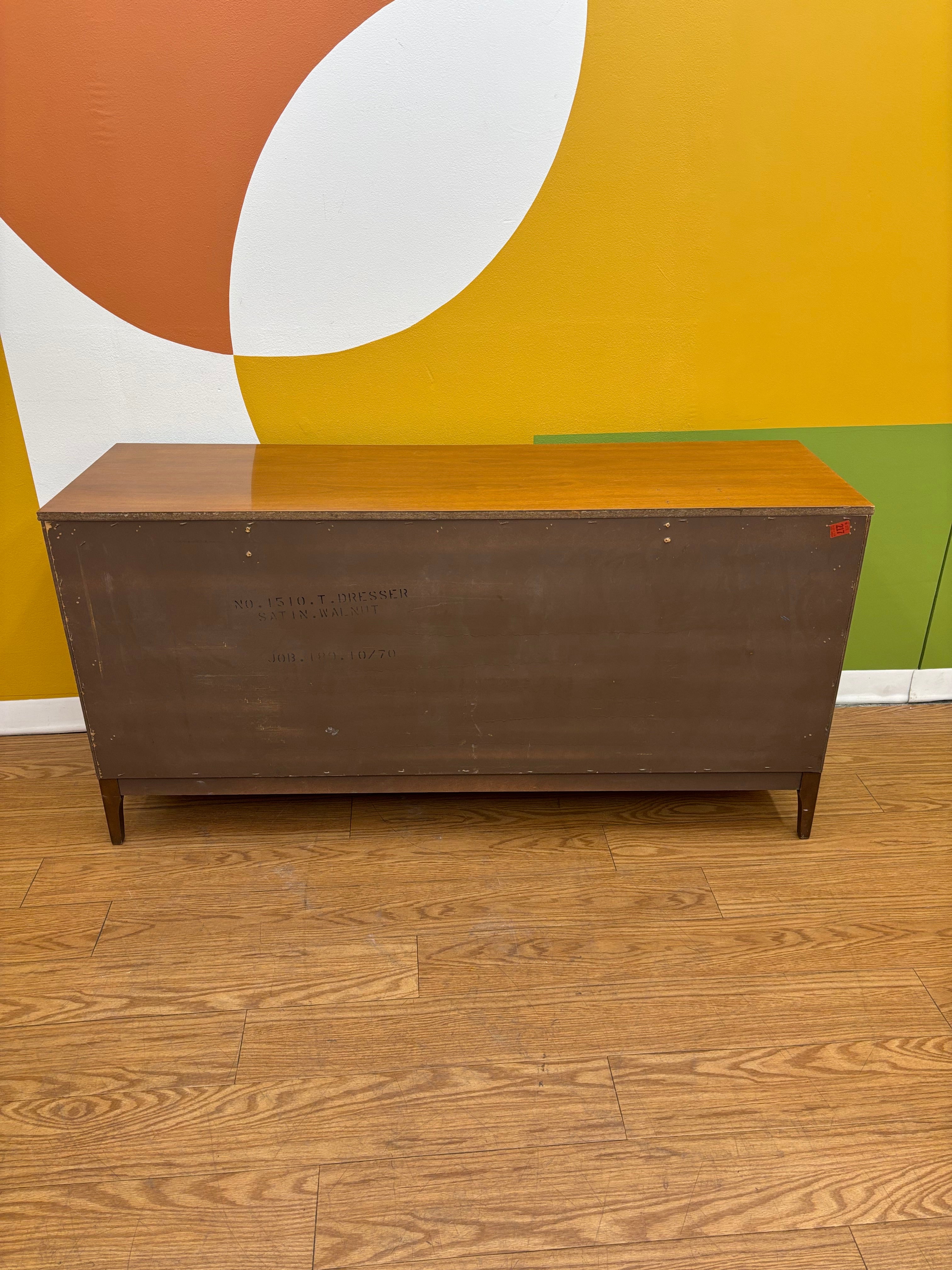 Wood 7 Drawer Dresser