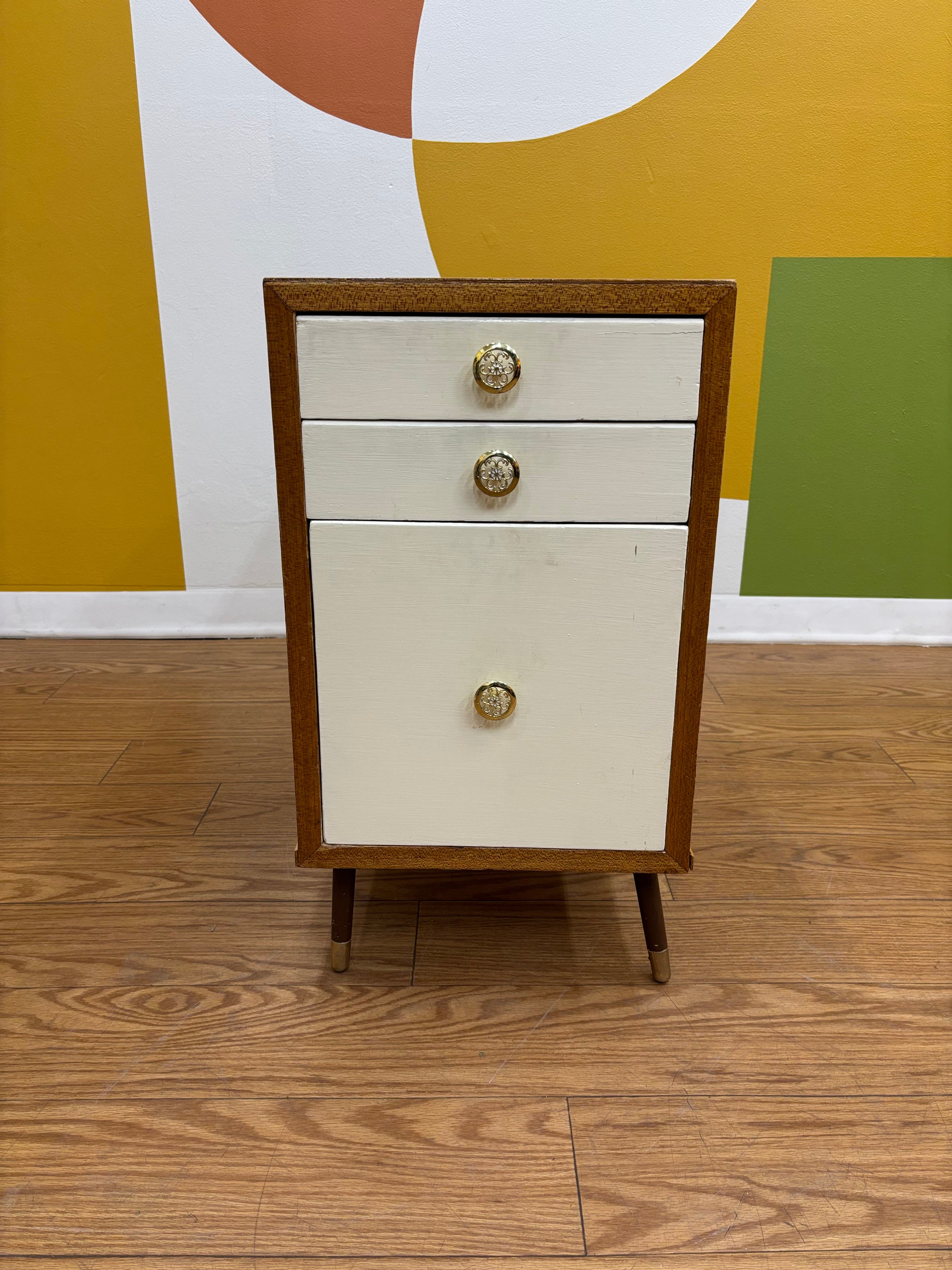 Wood Nightstand