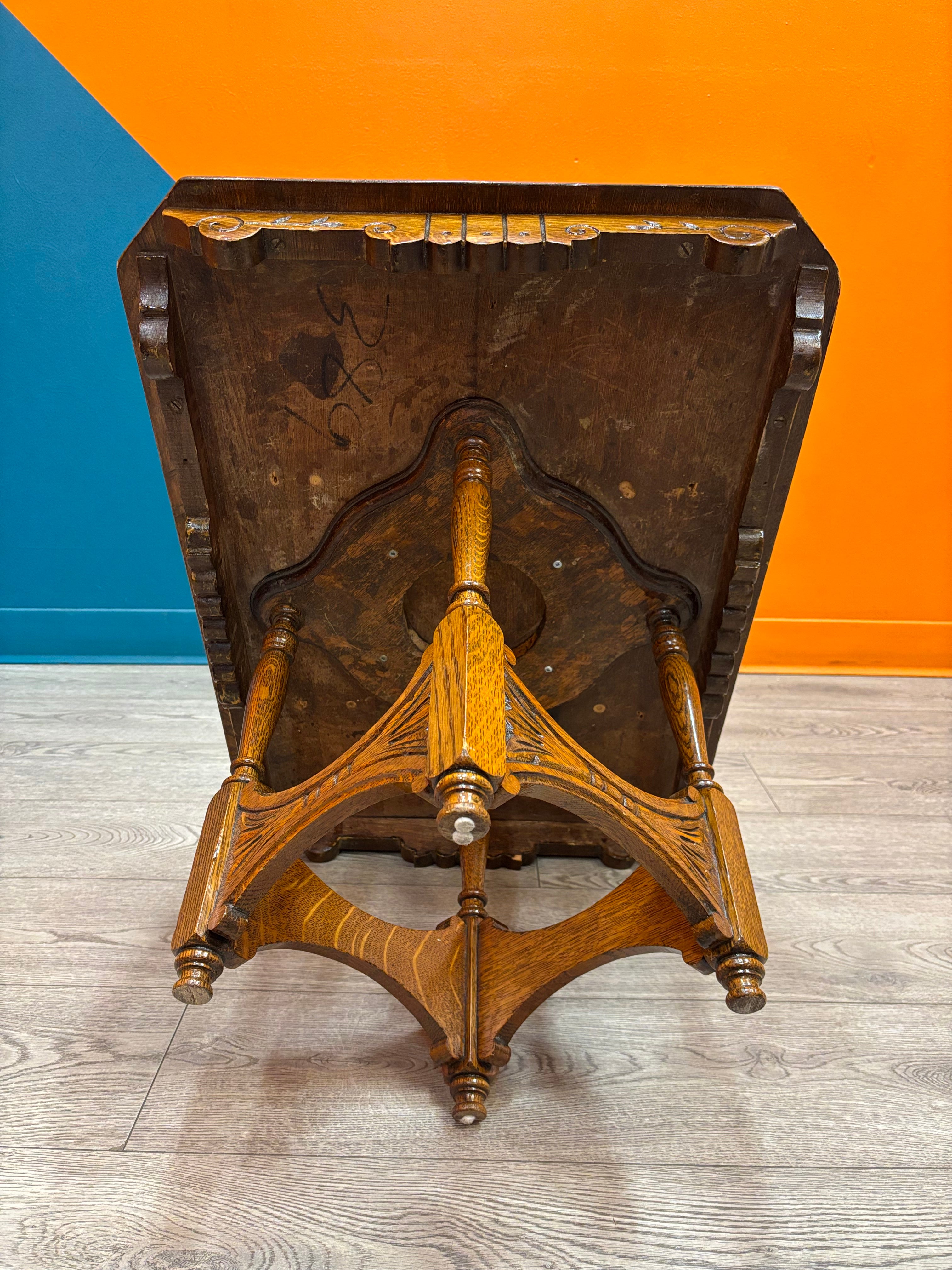 Wood Carved Table