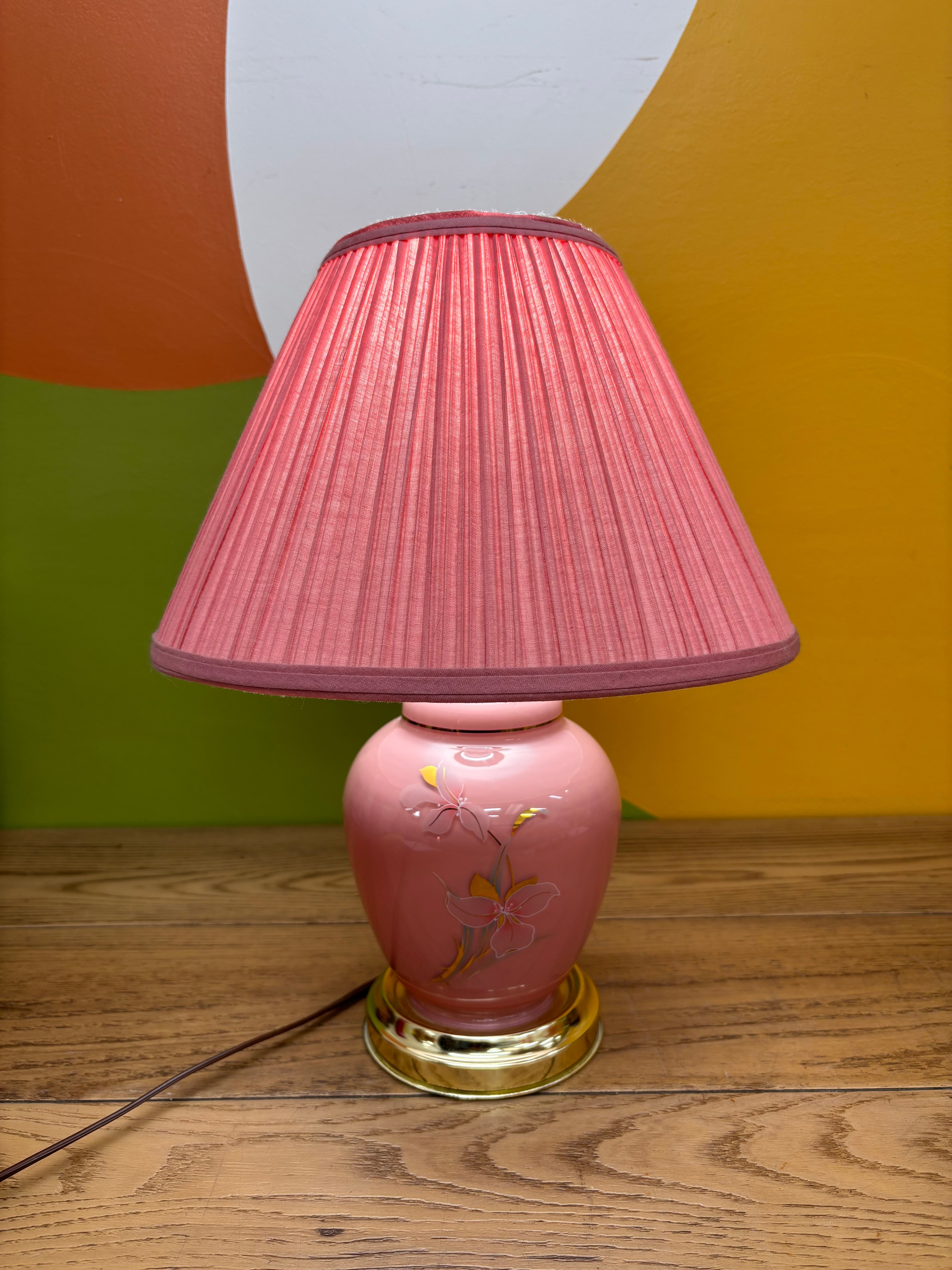 Pink Table Lamp