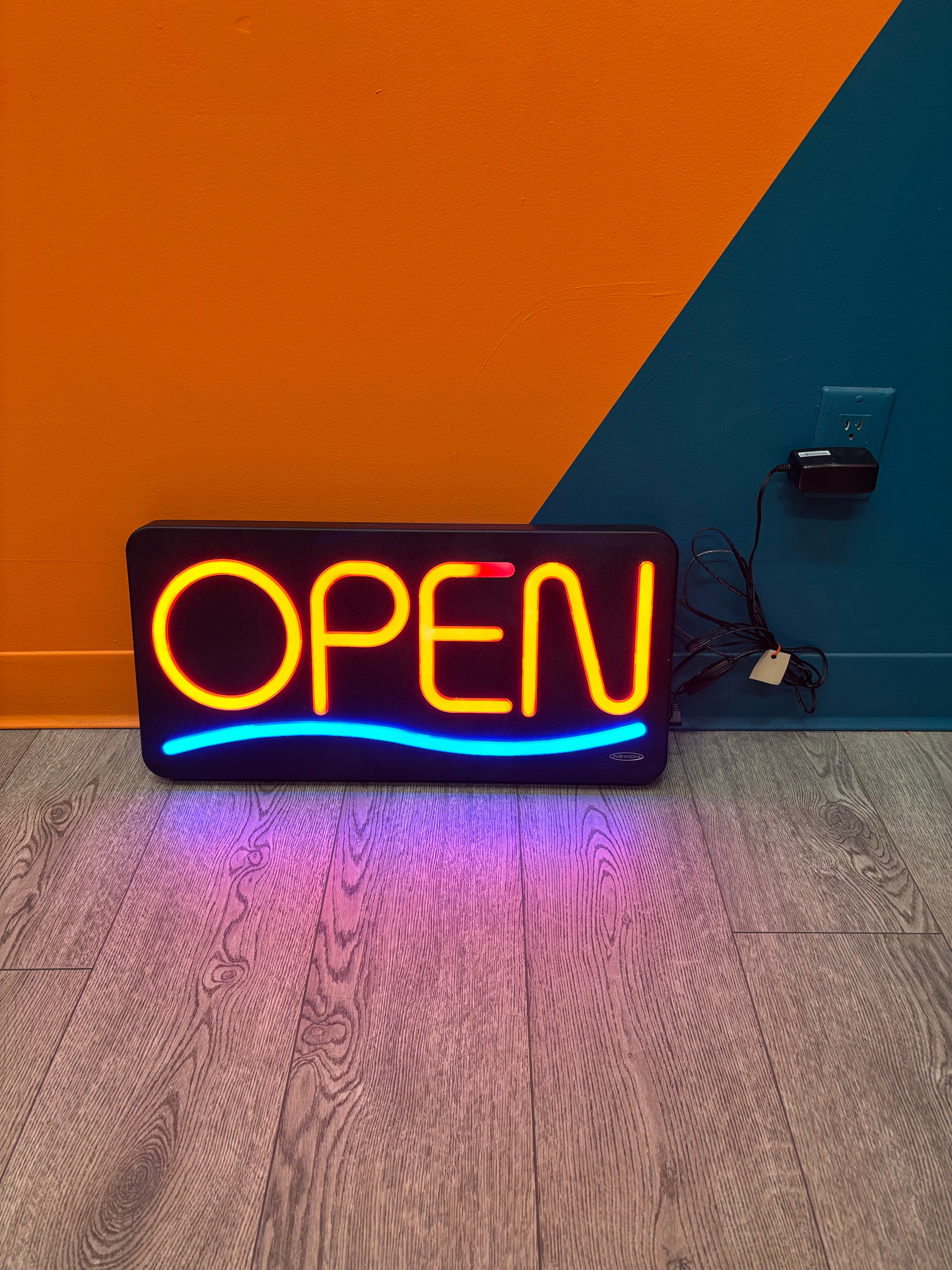 Light Up 'Open' Sign