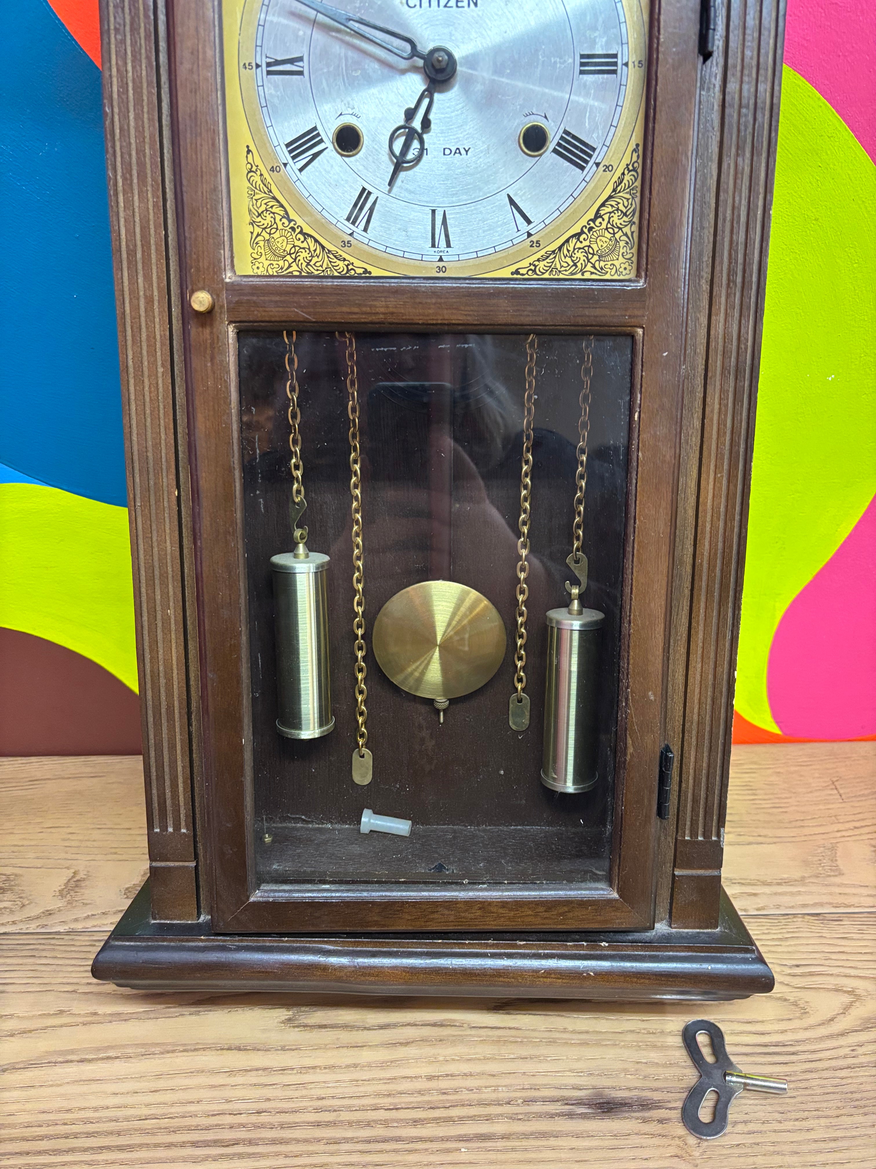 Citizen Tempus Fugit Wall Clock