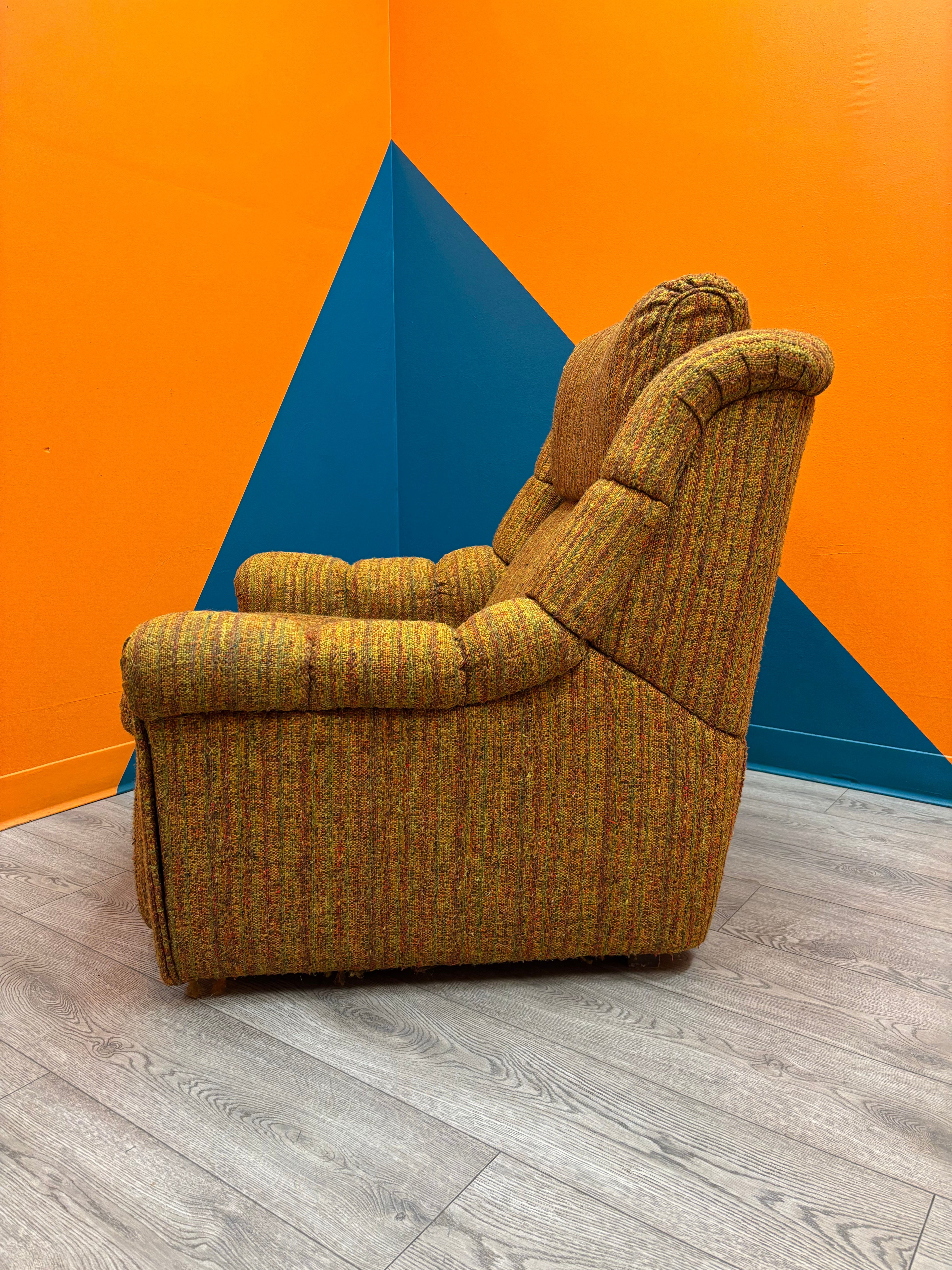 Tweed Recliner