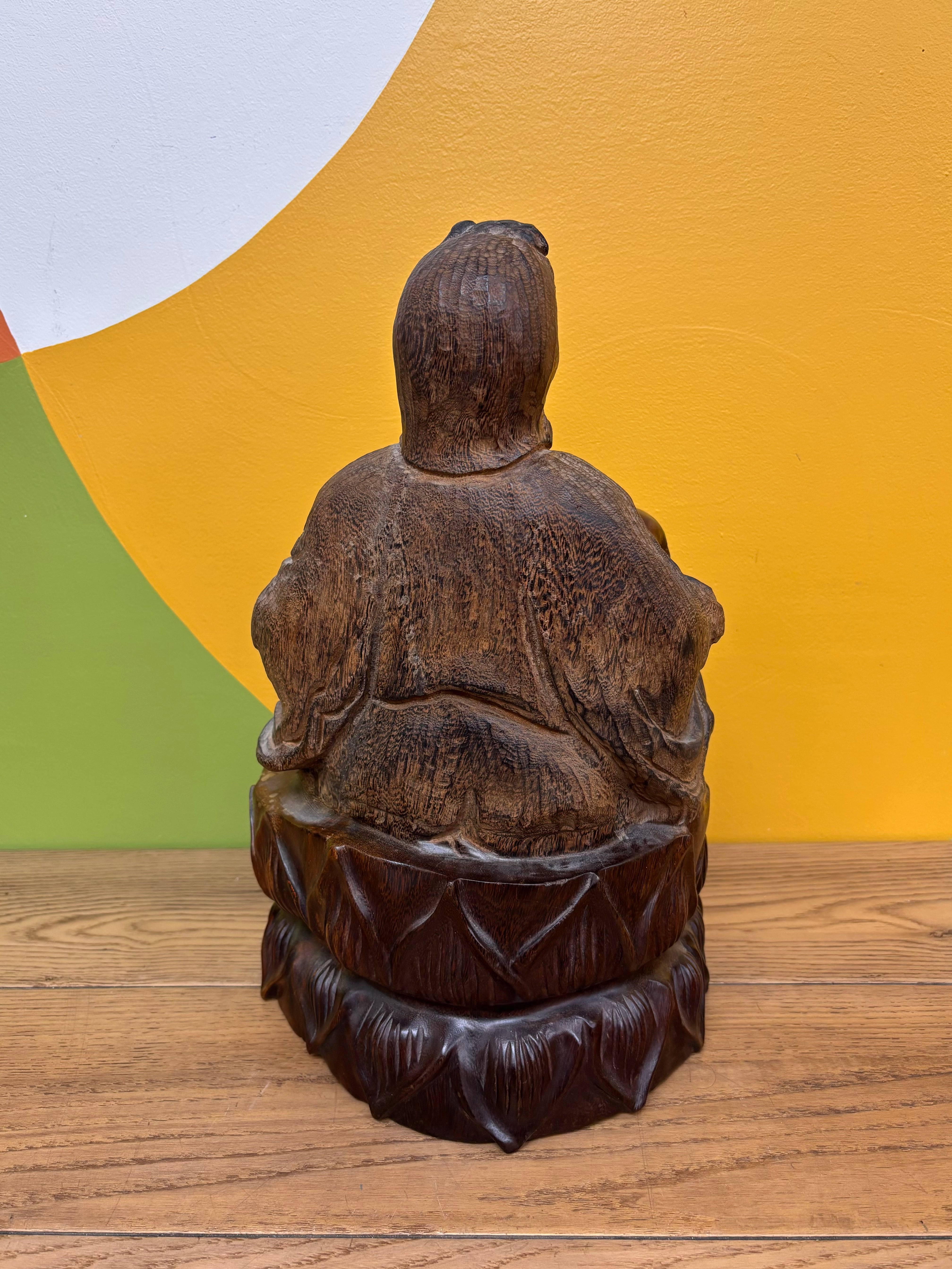 Wood Carved Statue