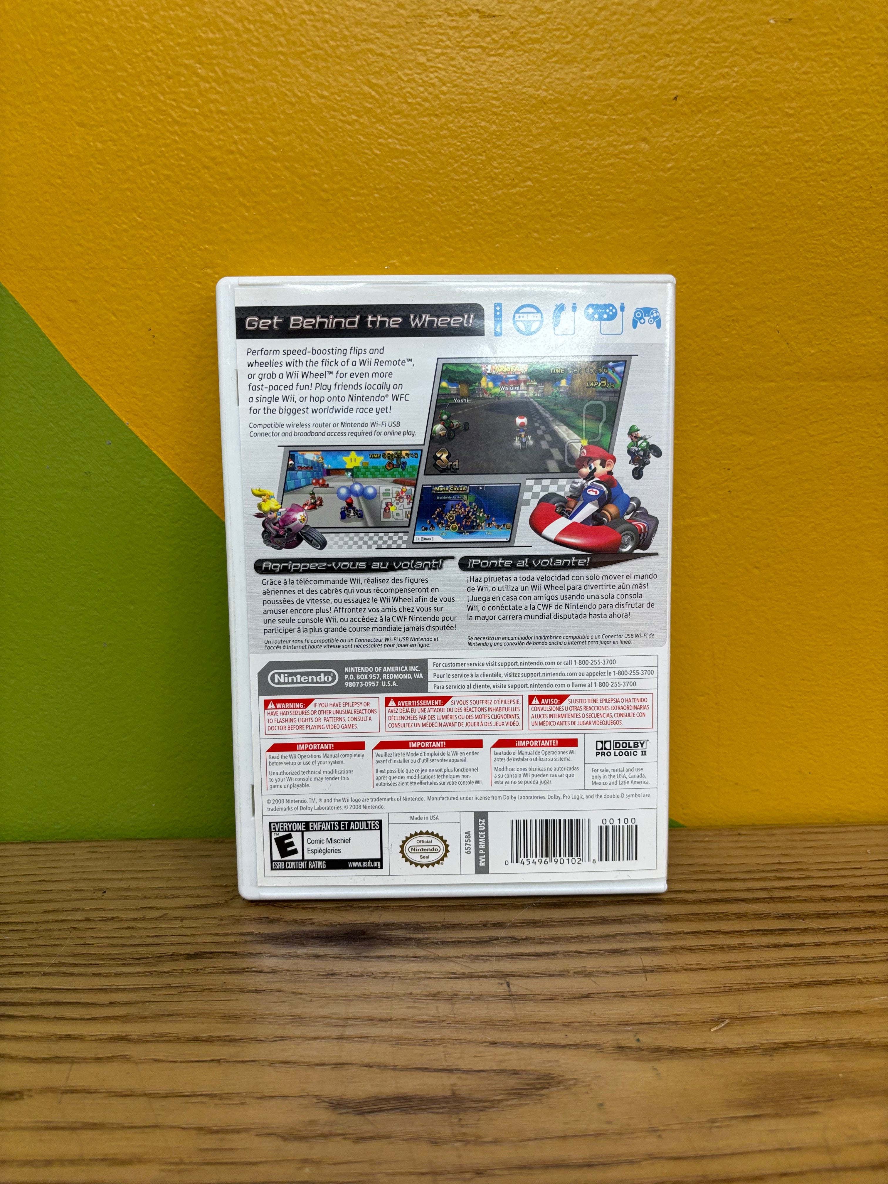 Wii Game - Mario Kart Wii (No Manual)
