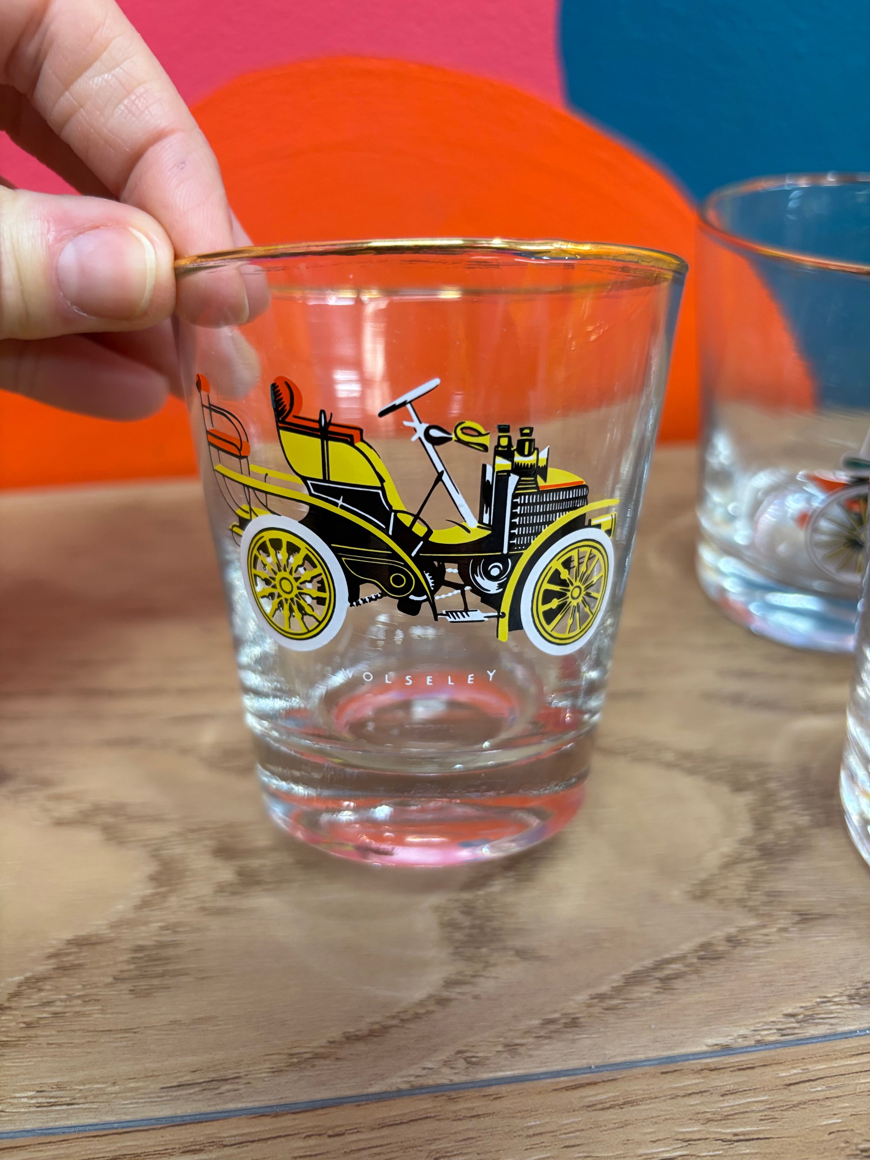 Car Themed Tumbler Glasses (6)