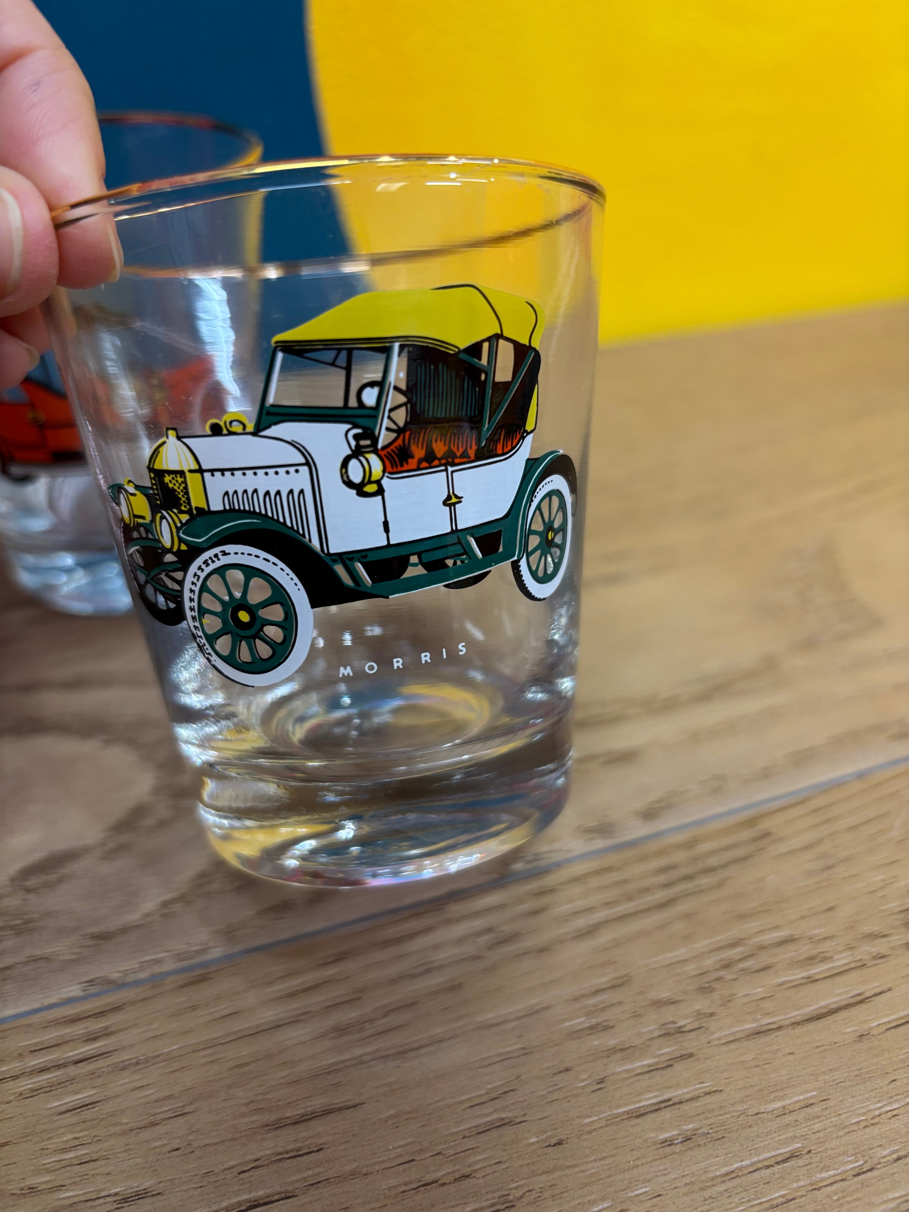 Car Themed Tumbler Glasses (6)