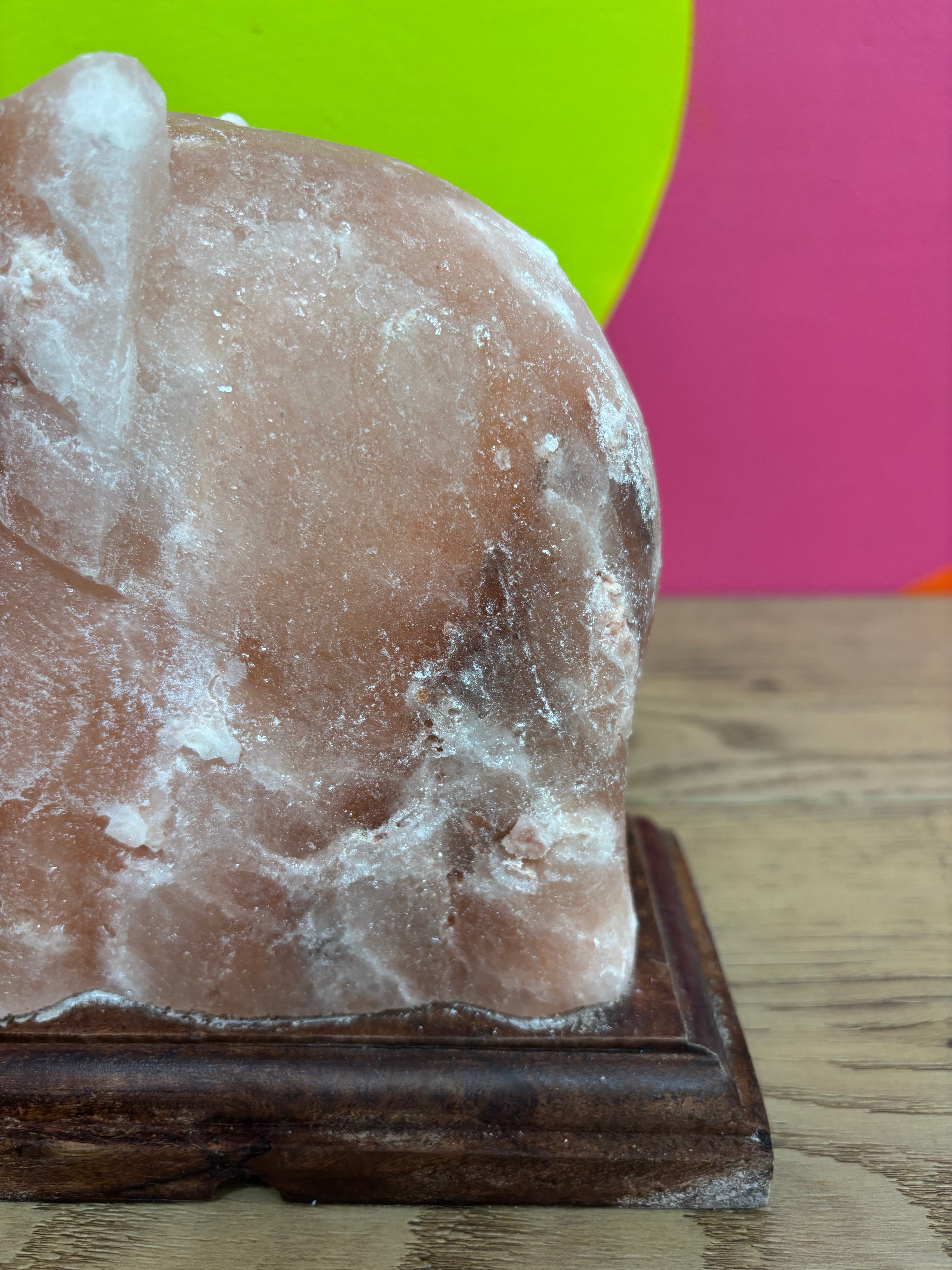 Himalayan Pink Salt Elephant