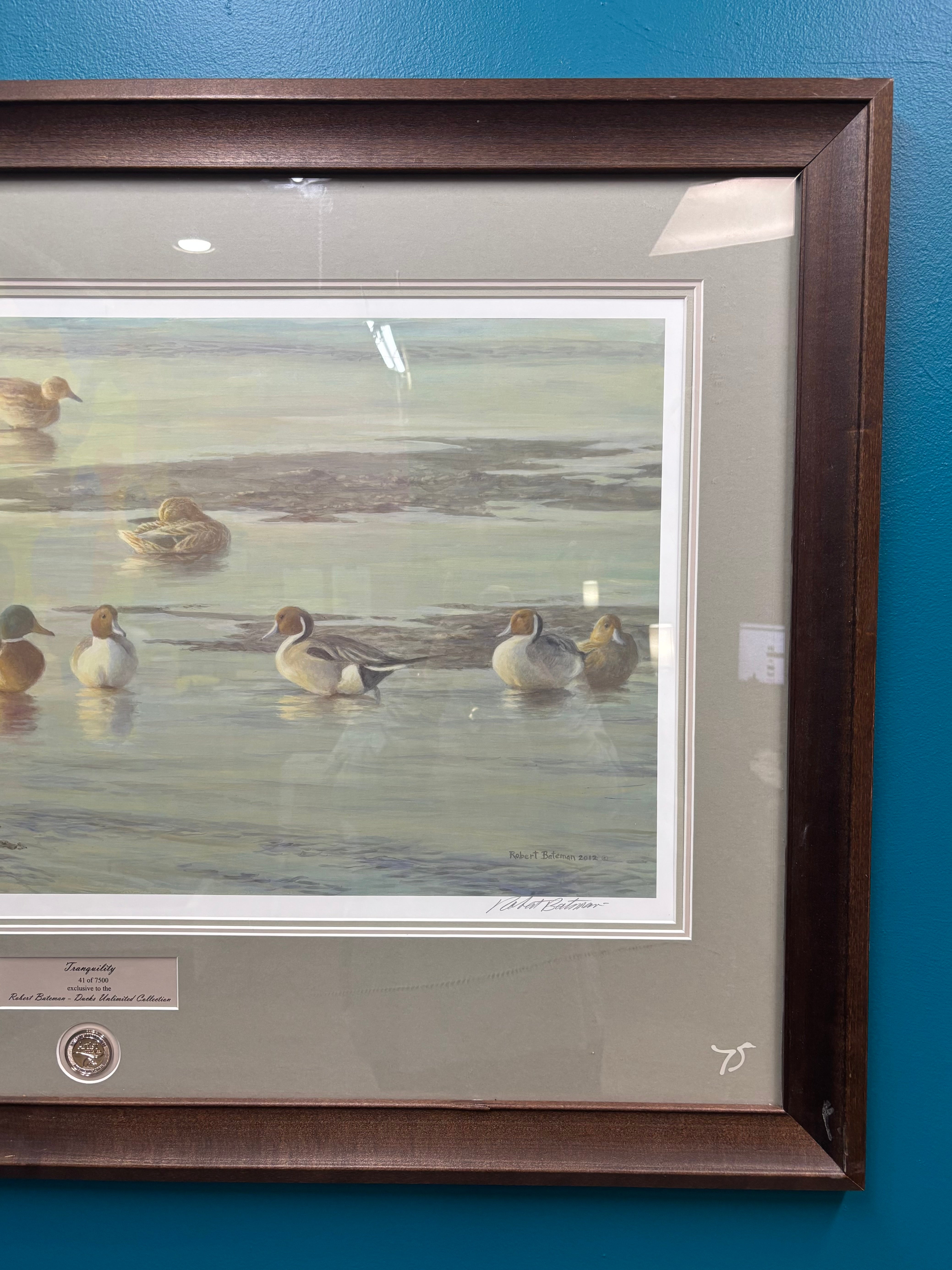 "Tranquility" Ducks Unlimited Framed Print