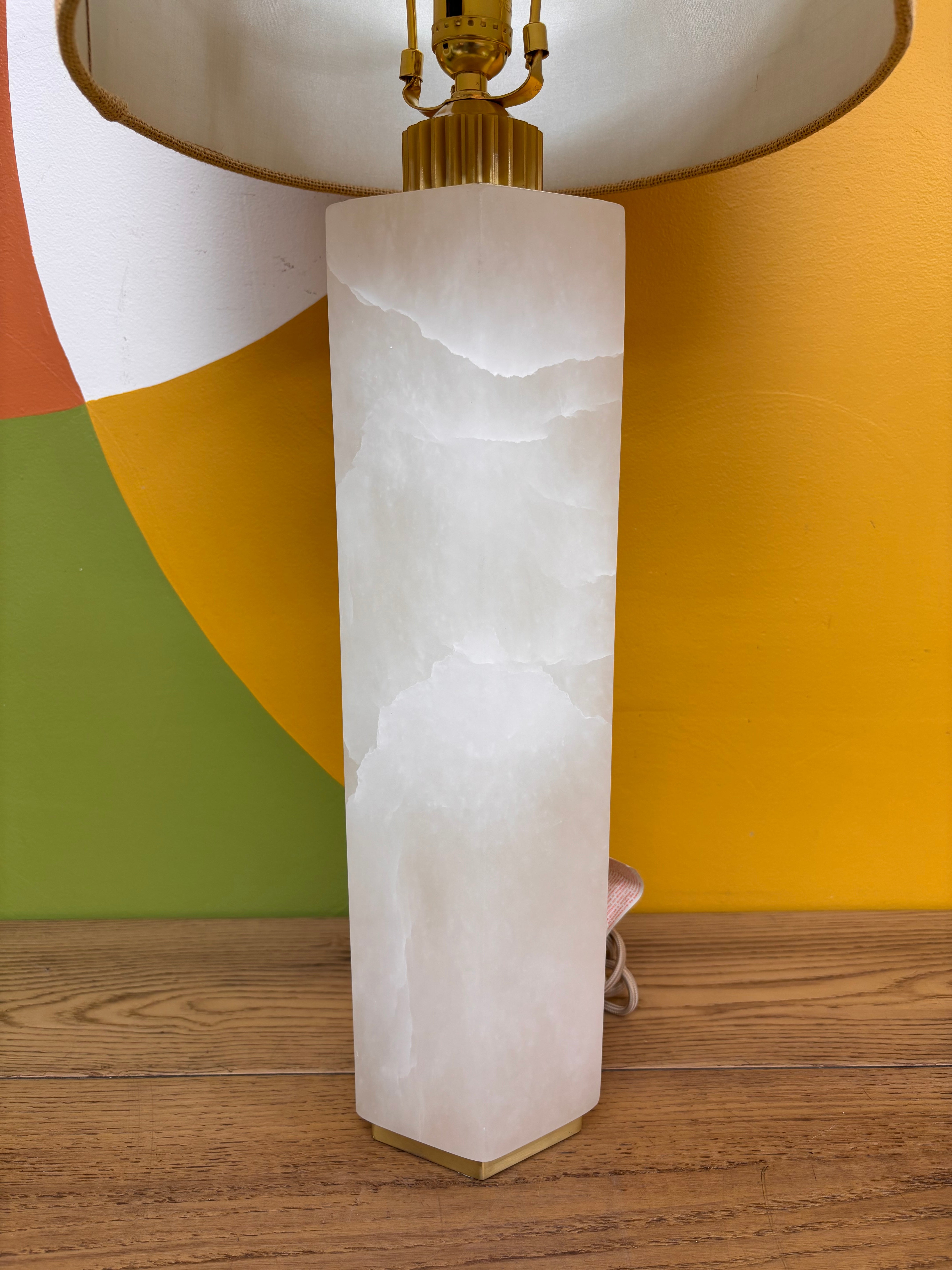 Alabaster Table Lamp (2 available)