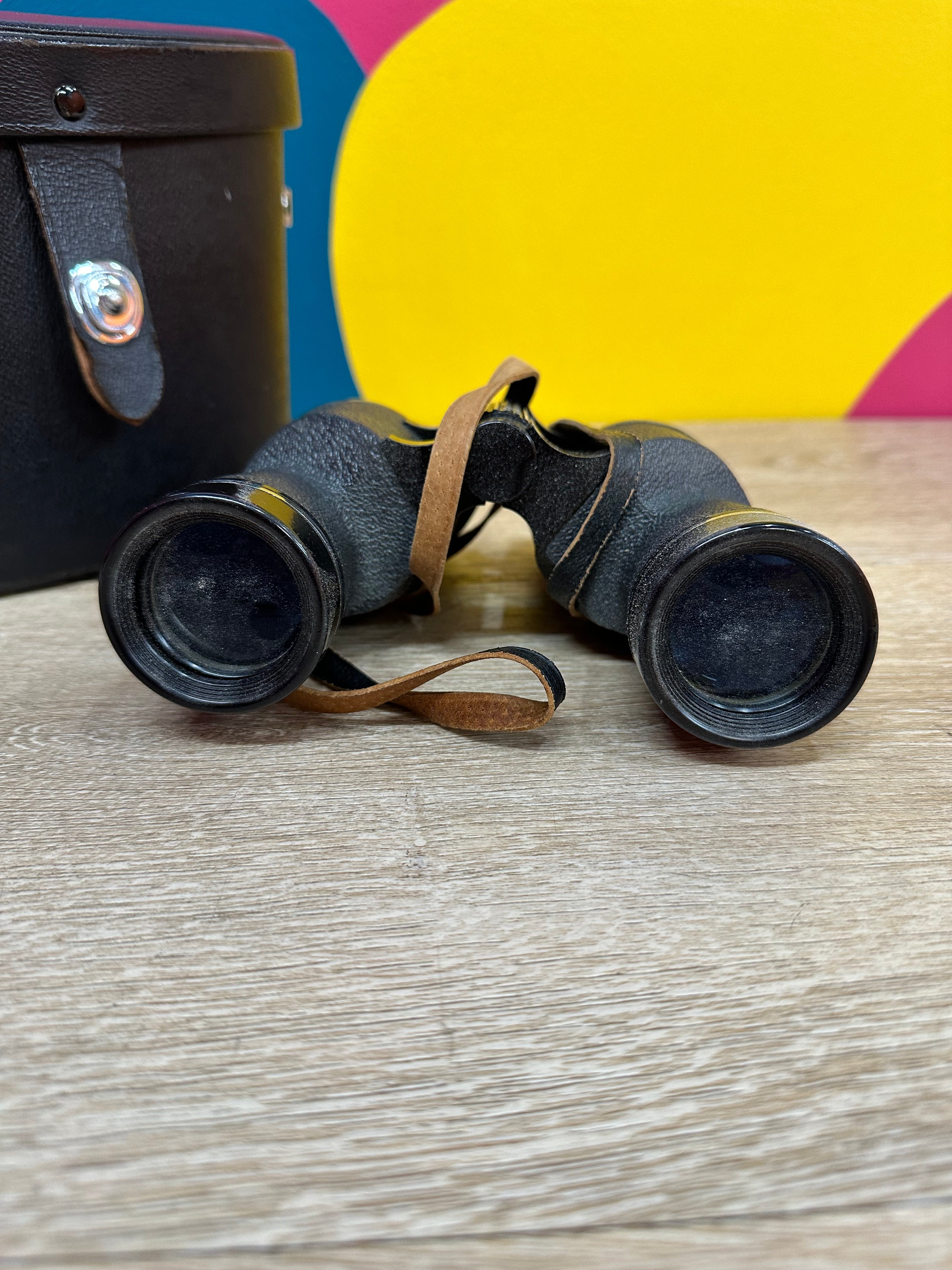 Binoculars in Case