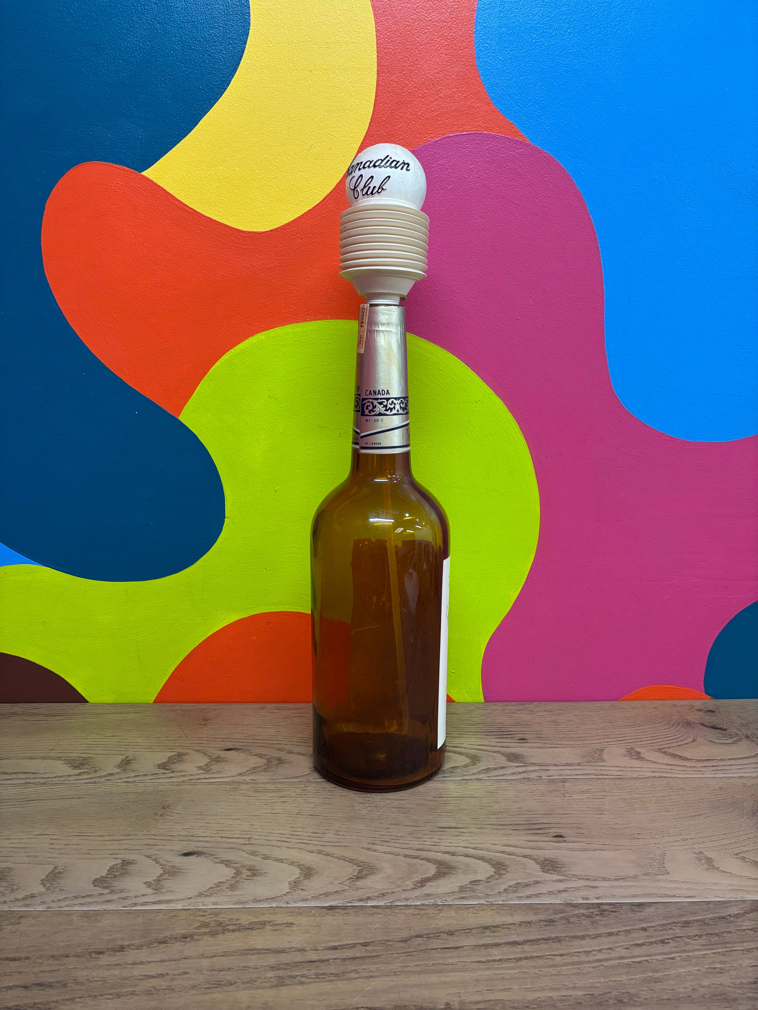 Canadian Club Texas Mickey with Pump