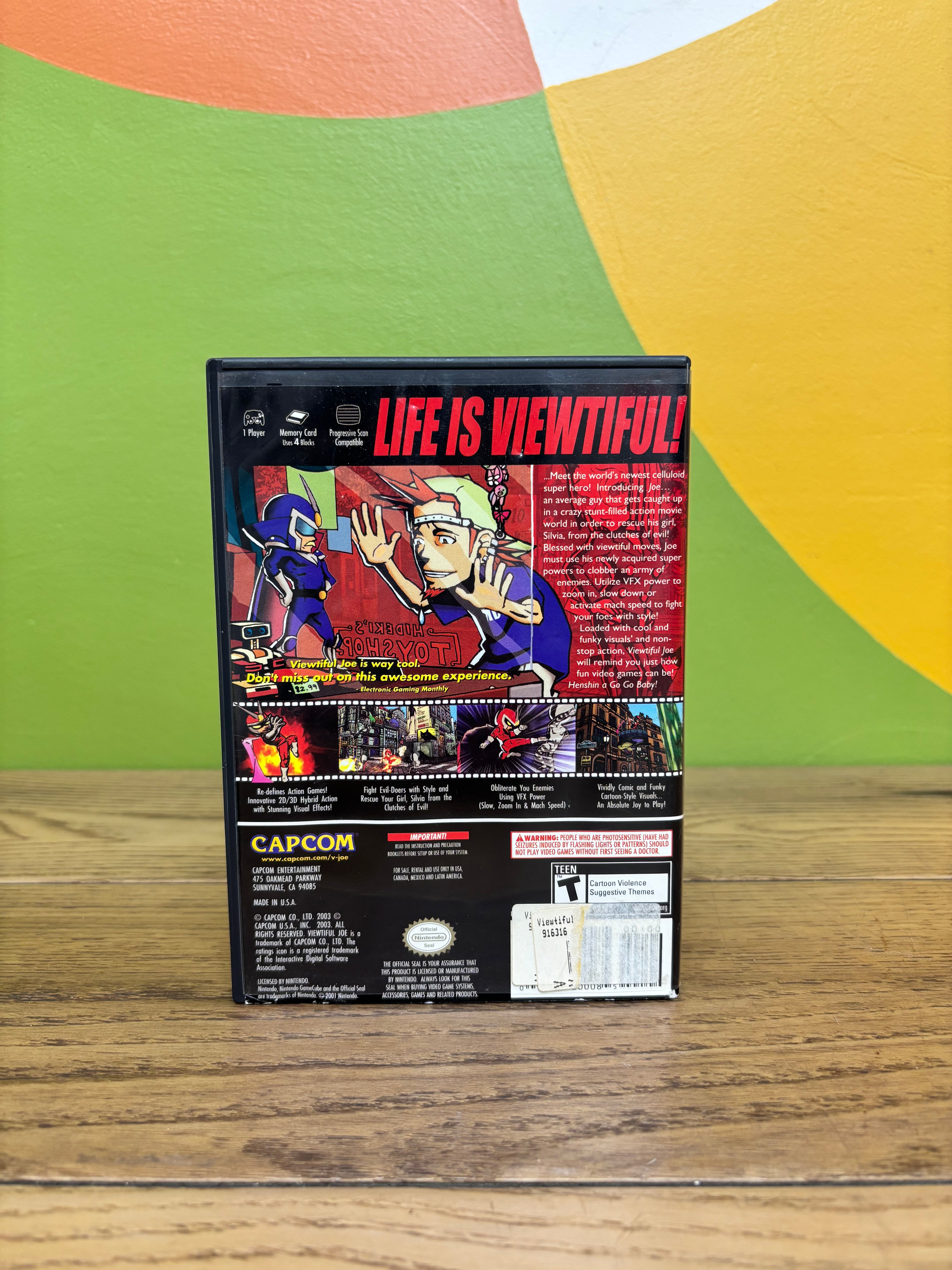 Viewtiful Joe Nintendo GameCube Game