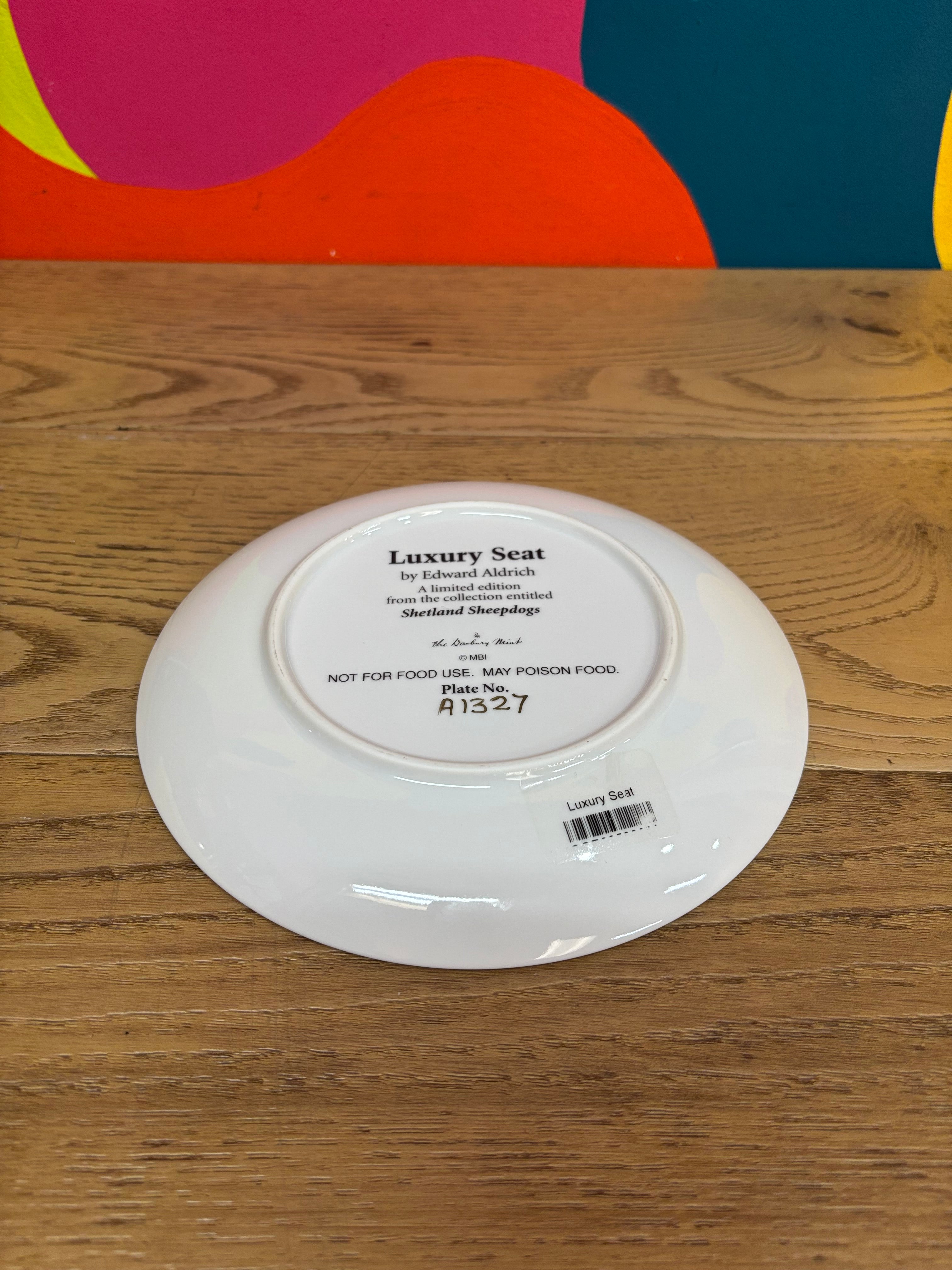 Danbury Mint Decorative Plate - Luxury Seat