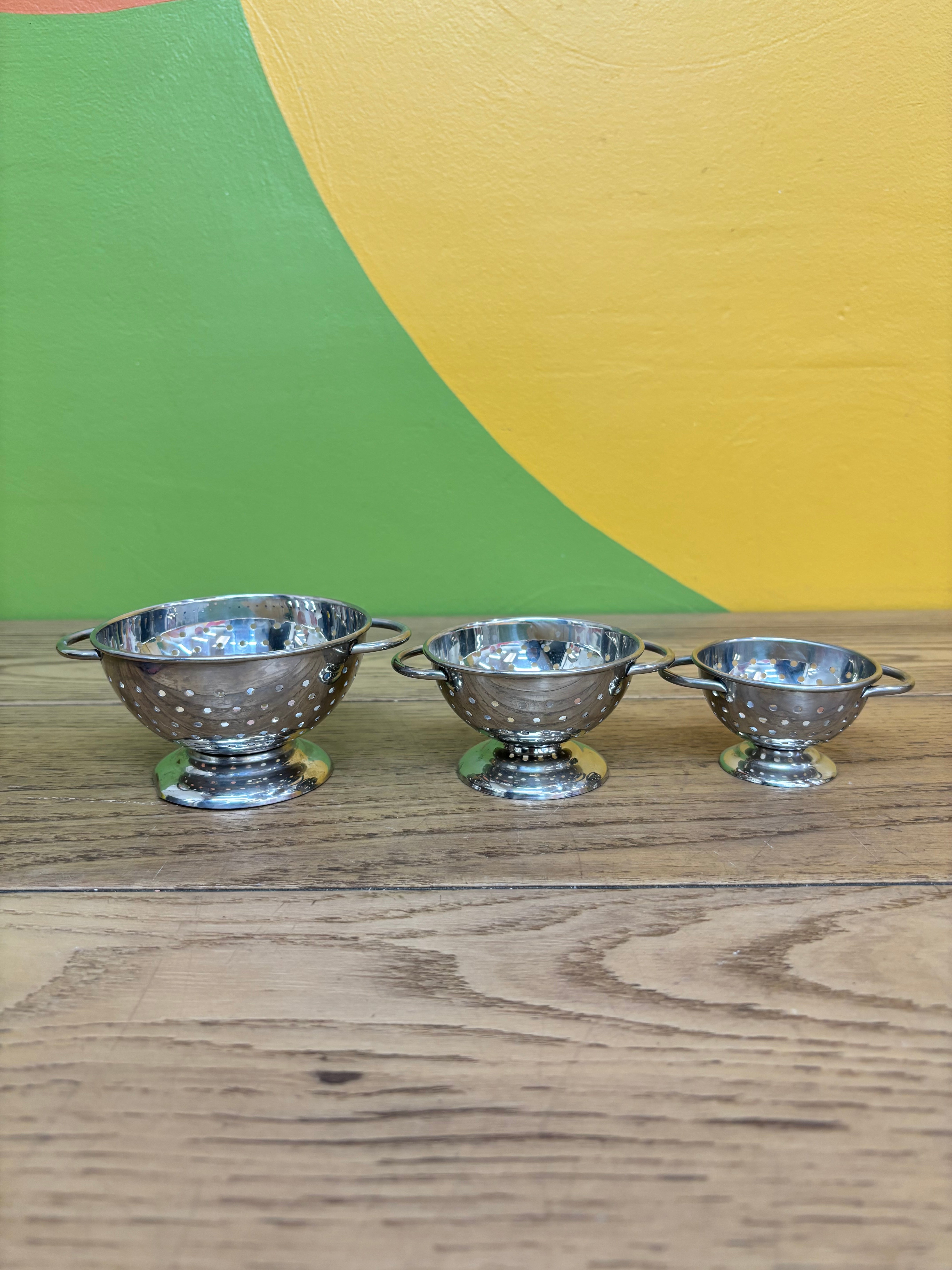 Mini Stainless Steel Colanders