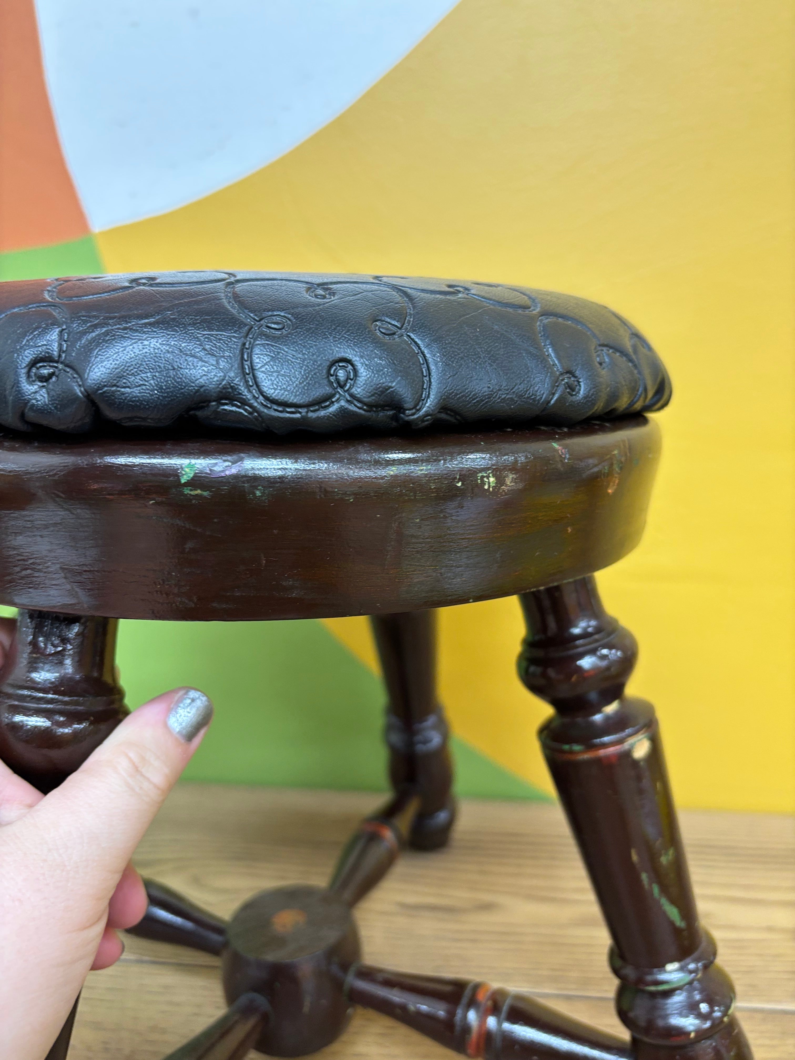 Wood Stool