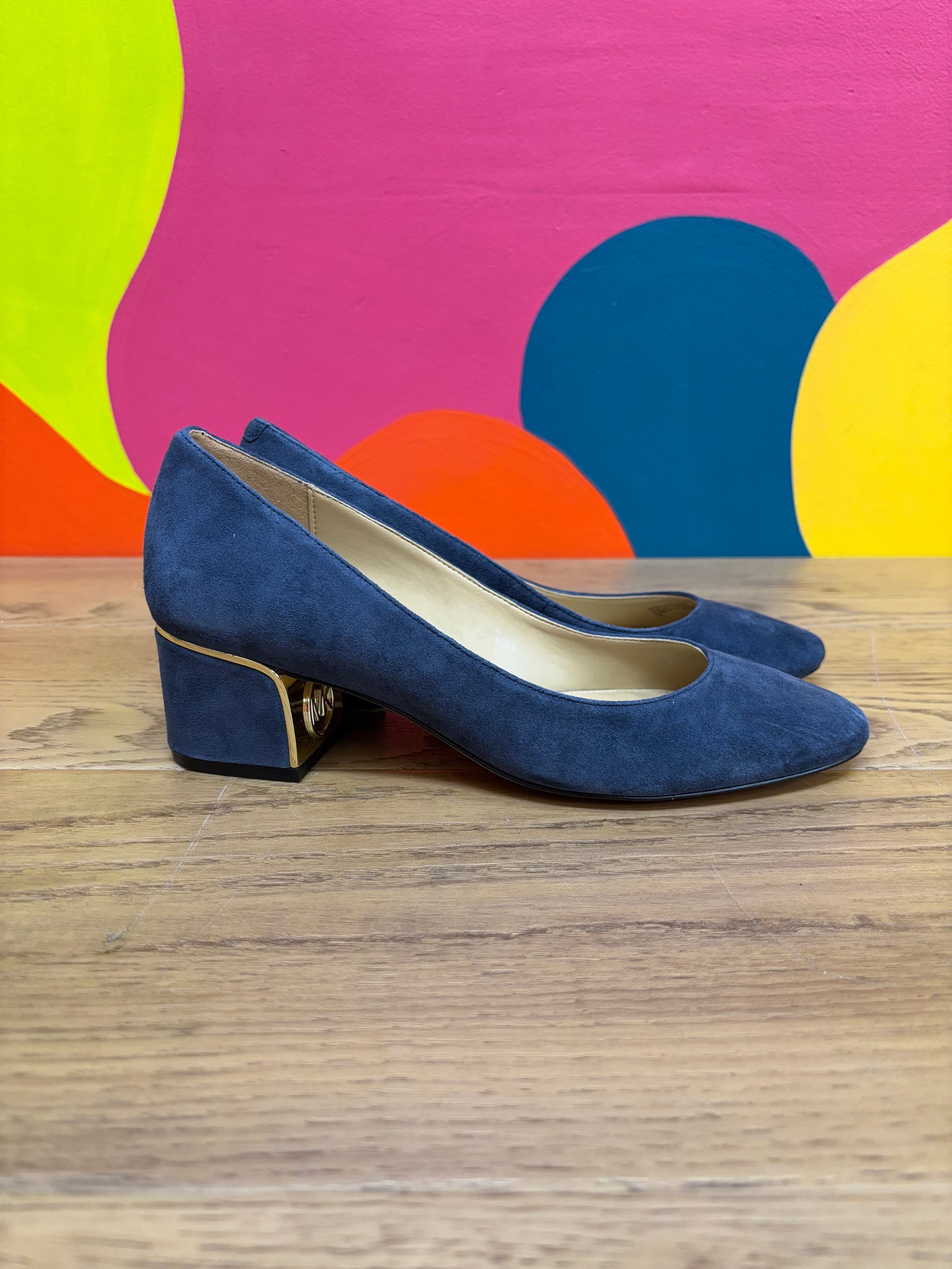 Michael Kors "Lana Pump" in Navy - Women's Size 7