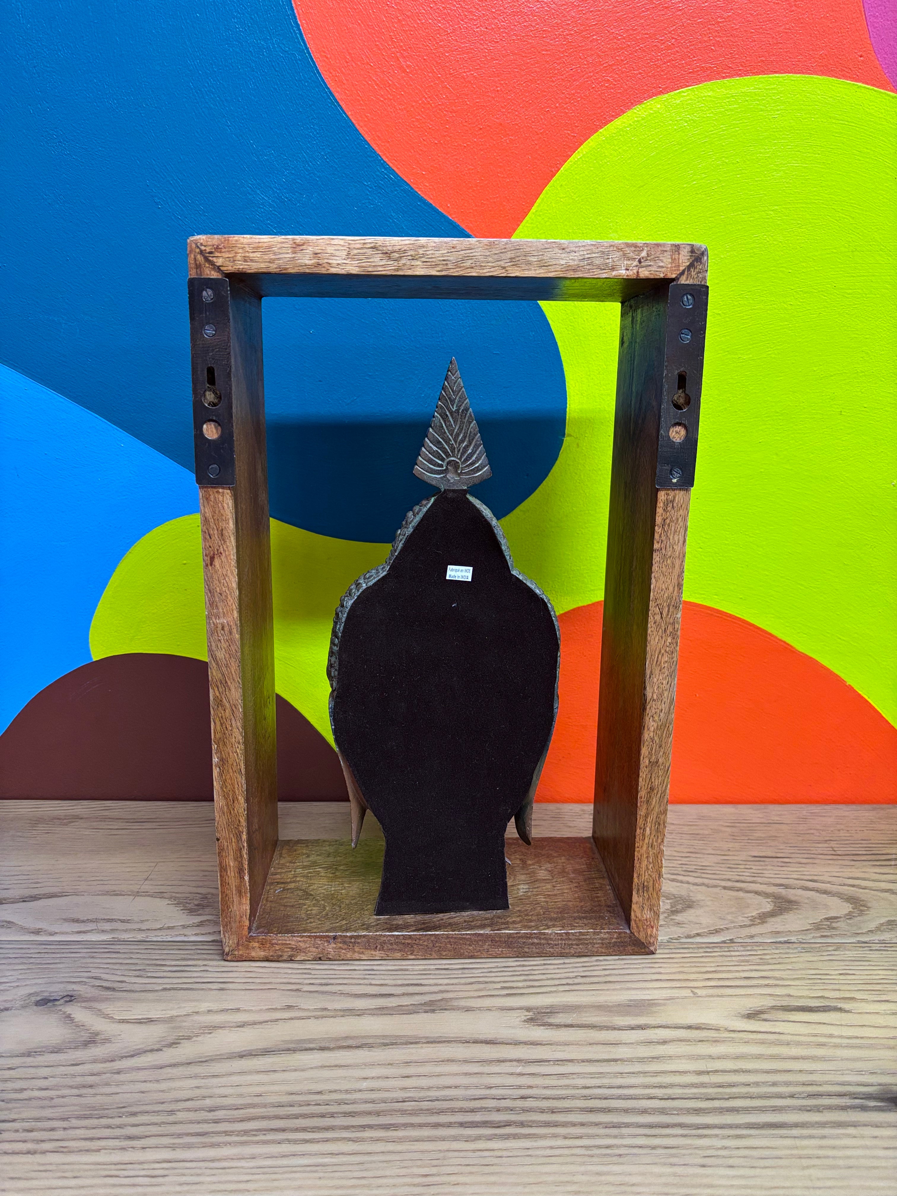 Buddha Head Sculpture