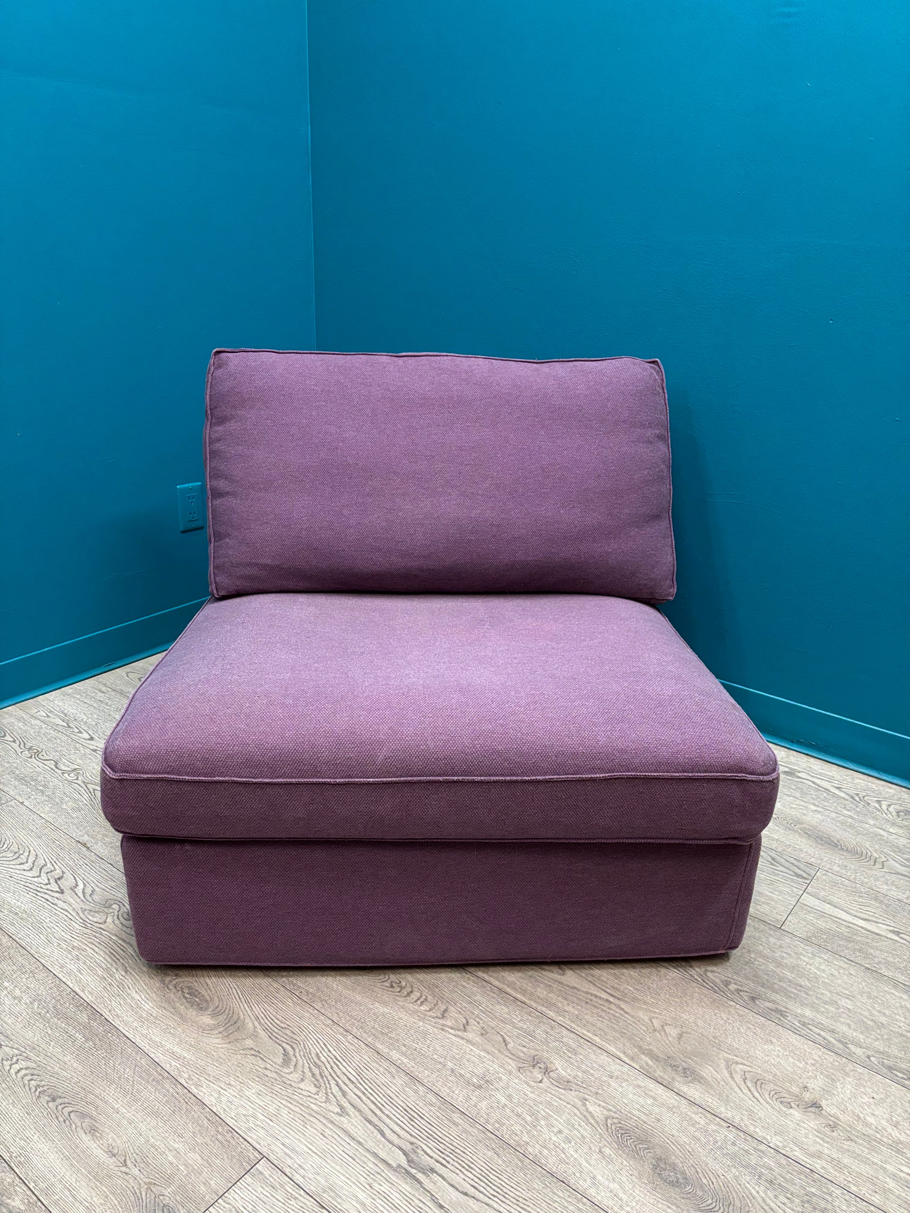 Purple Lounge Chaise
