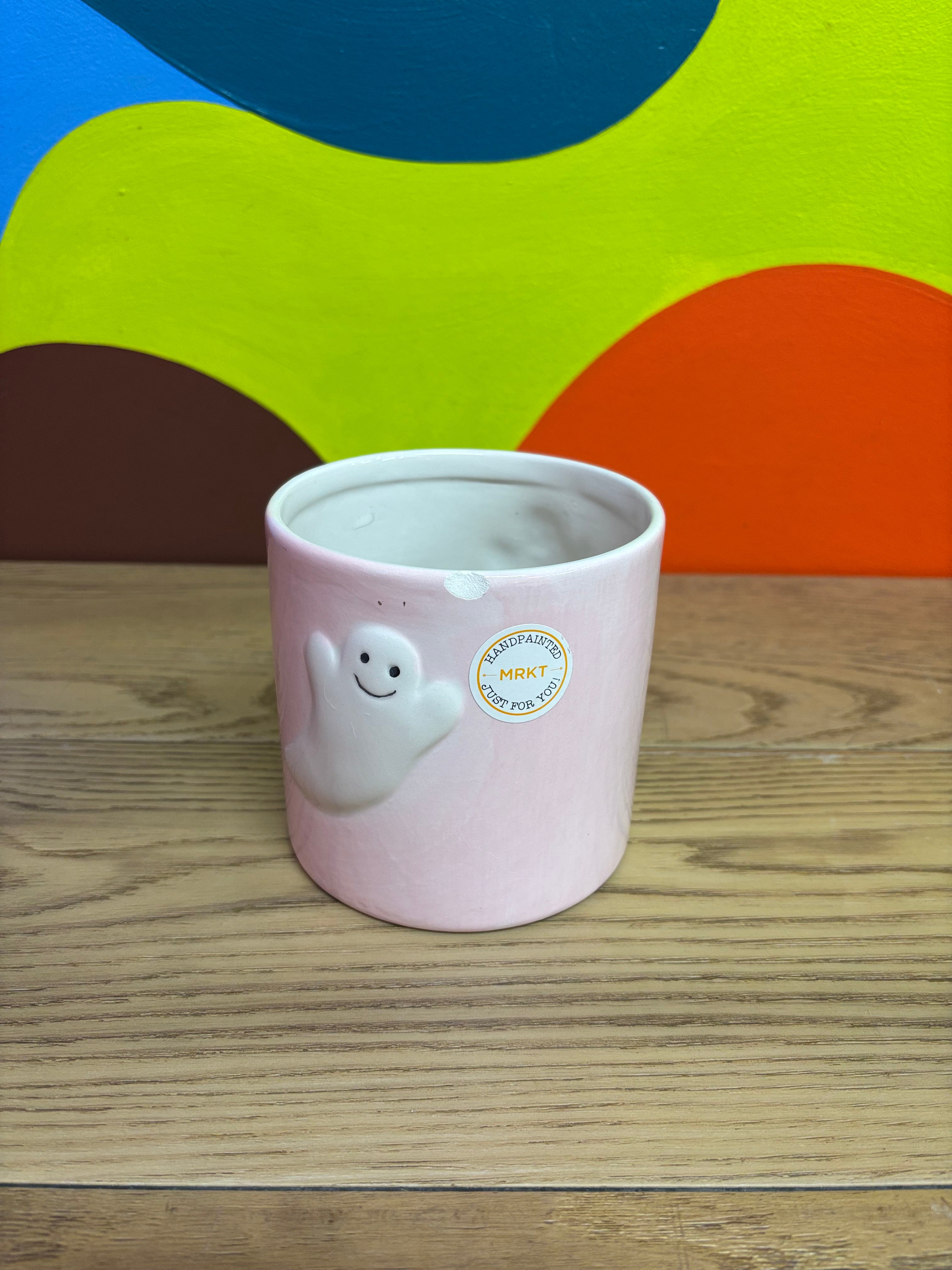 Small Pink Ghost Plant Pot