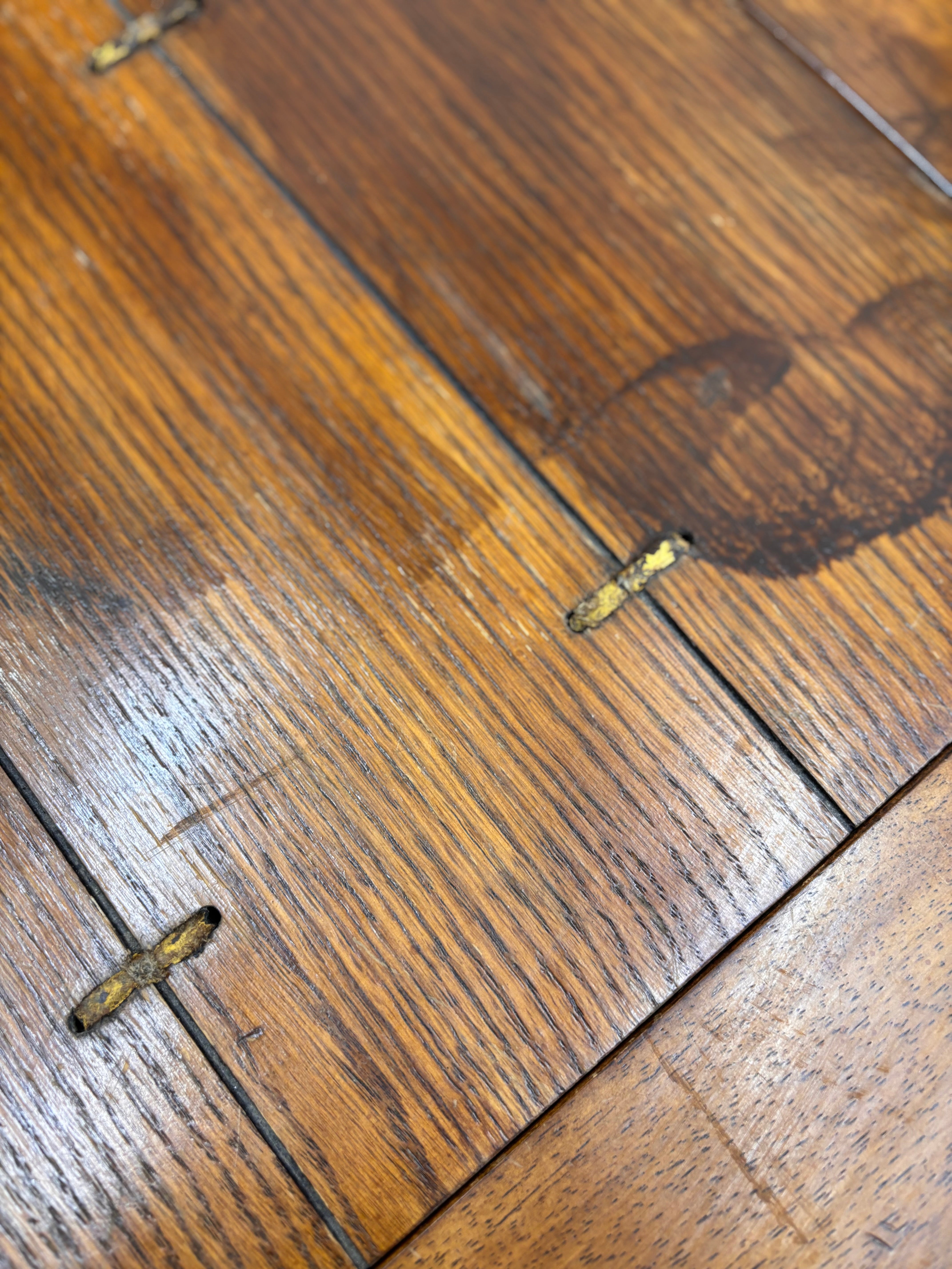 Wood Console Table with Storage