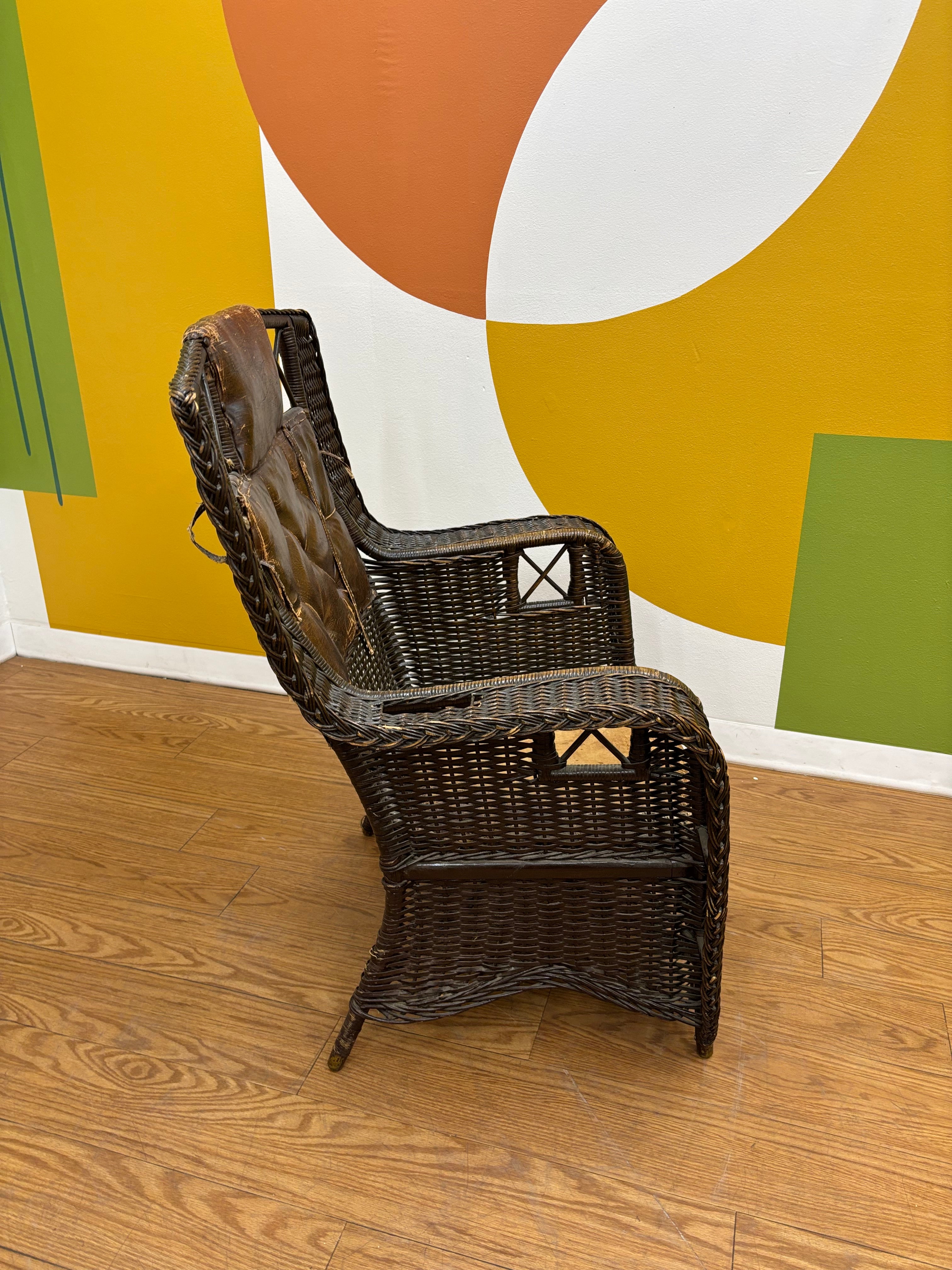 Dark Brown Armchair