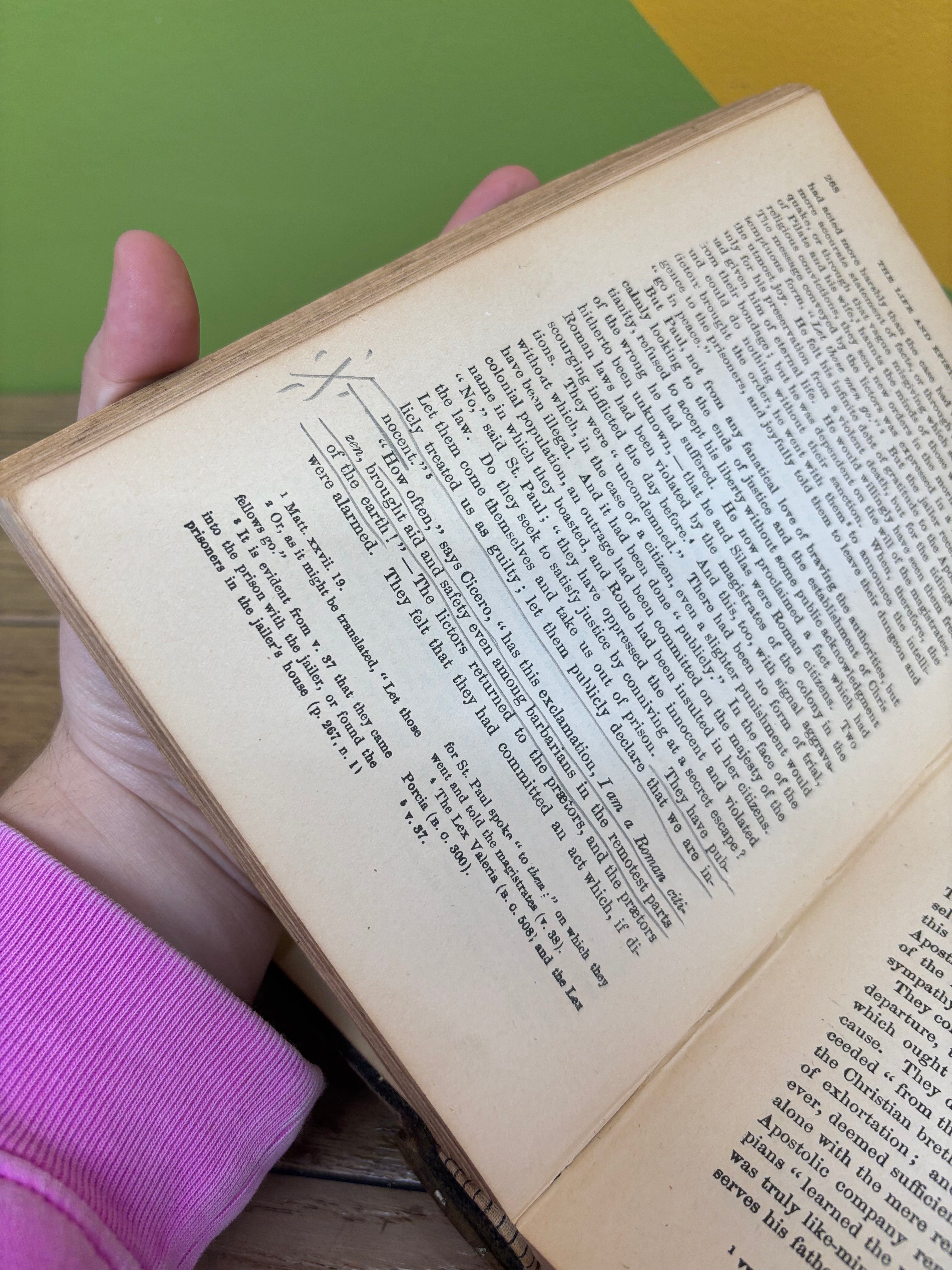 The Life and Epistles of Saint Paul Hardcover