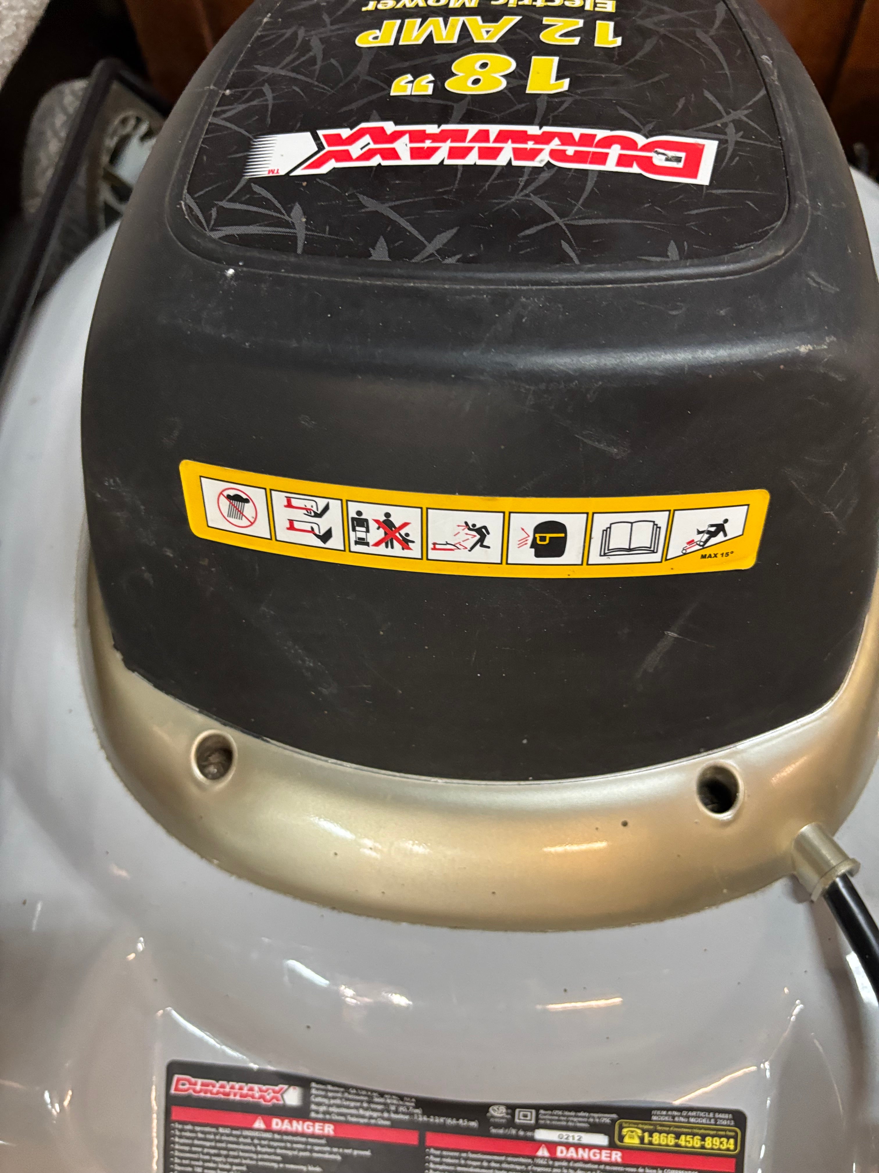 Duramax 18" Electric Mower