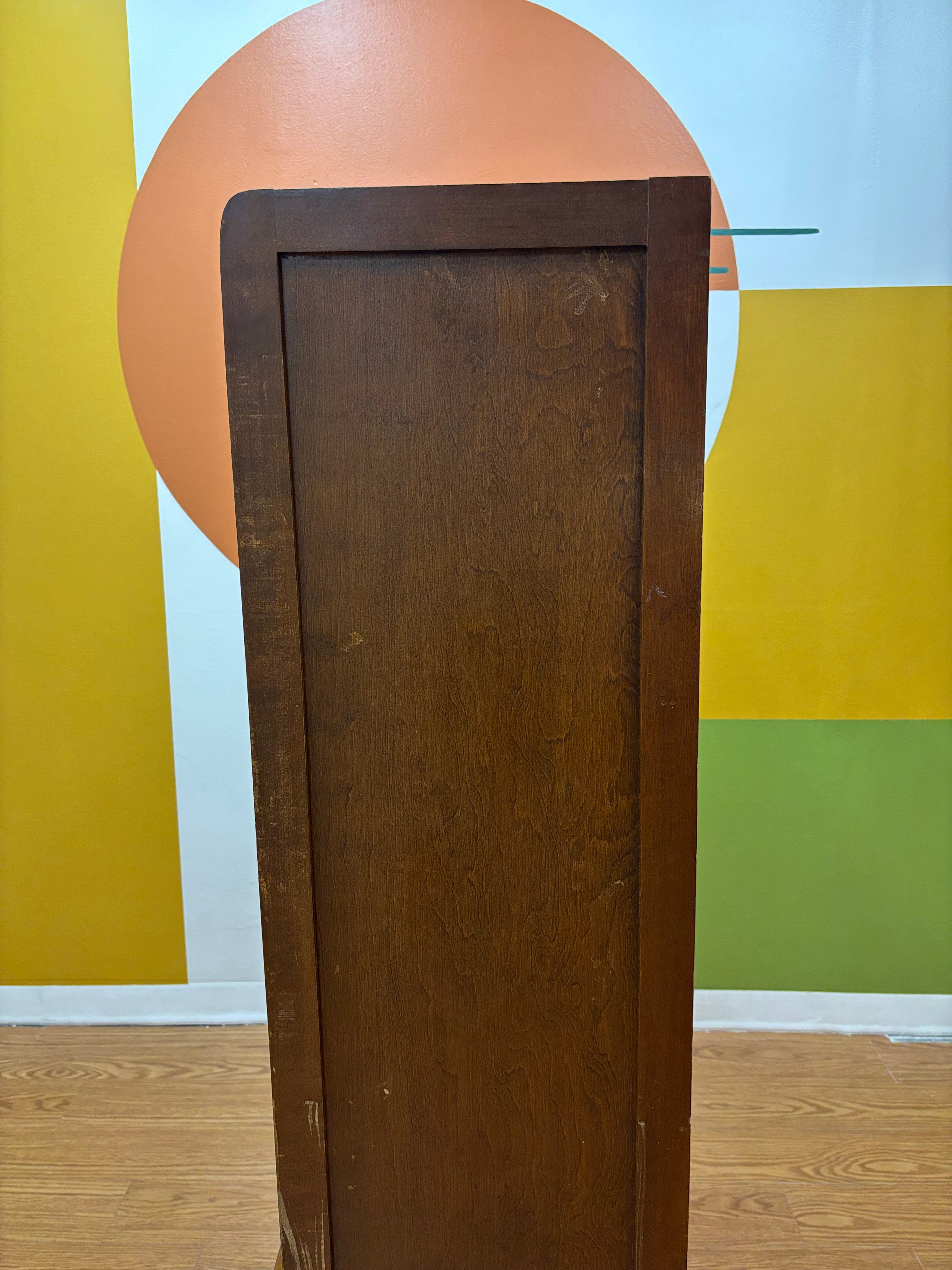 Wood Display Cabinet