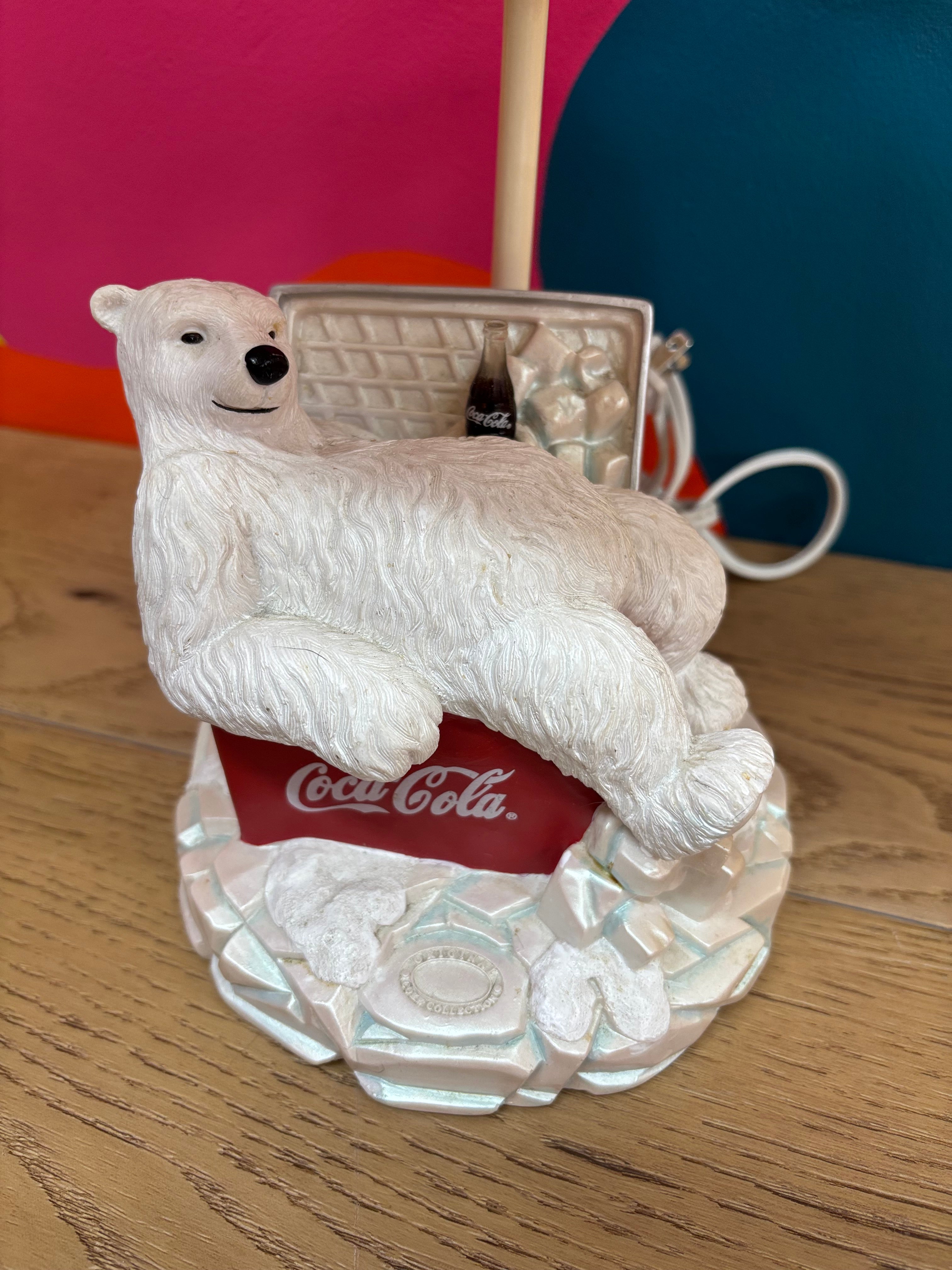 Coca Cola Polar Bear Lamp