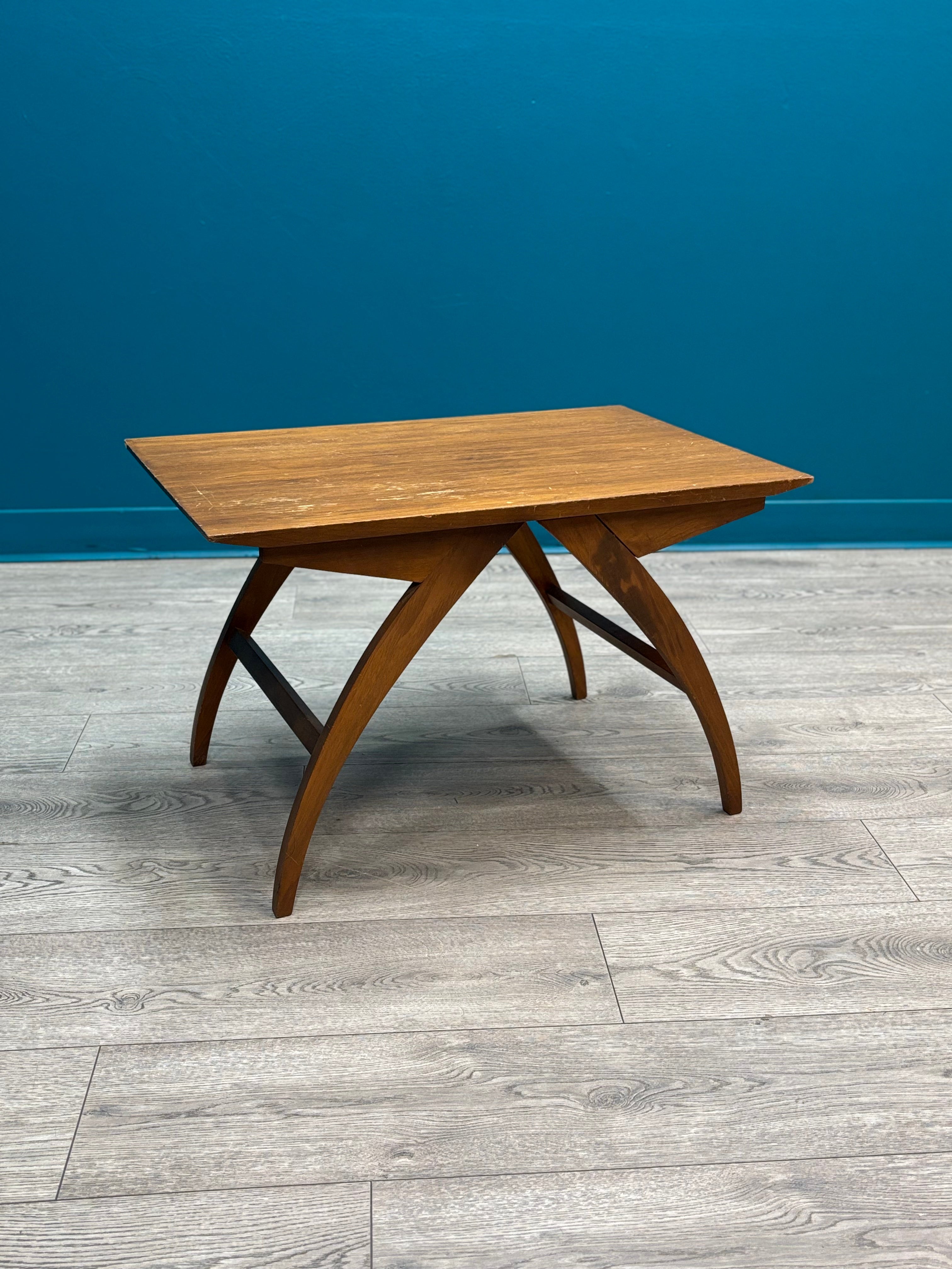 Curved Leg Side Table