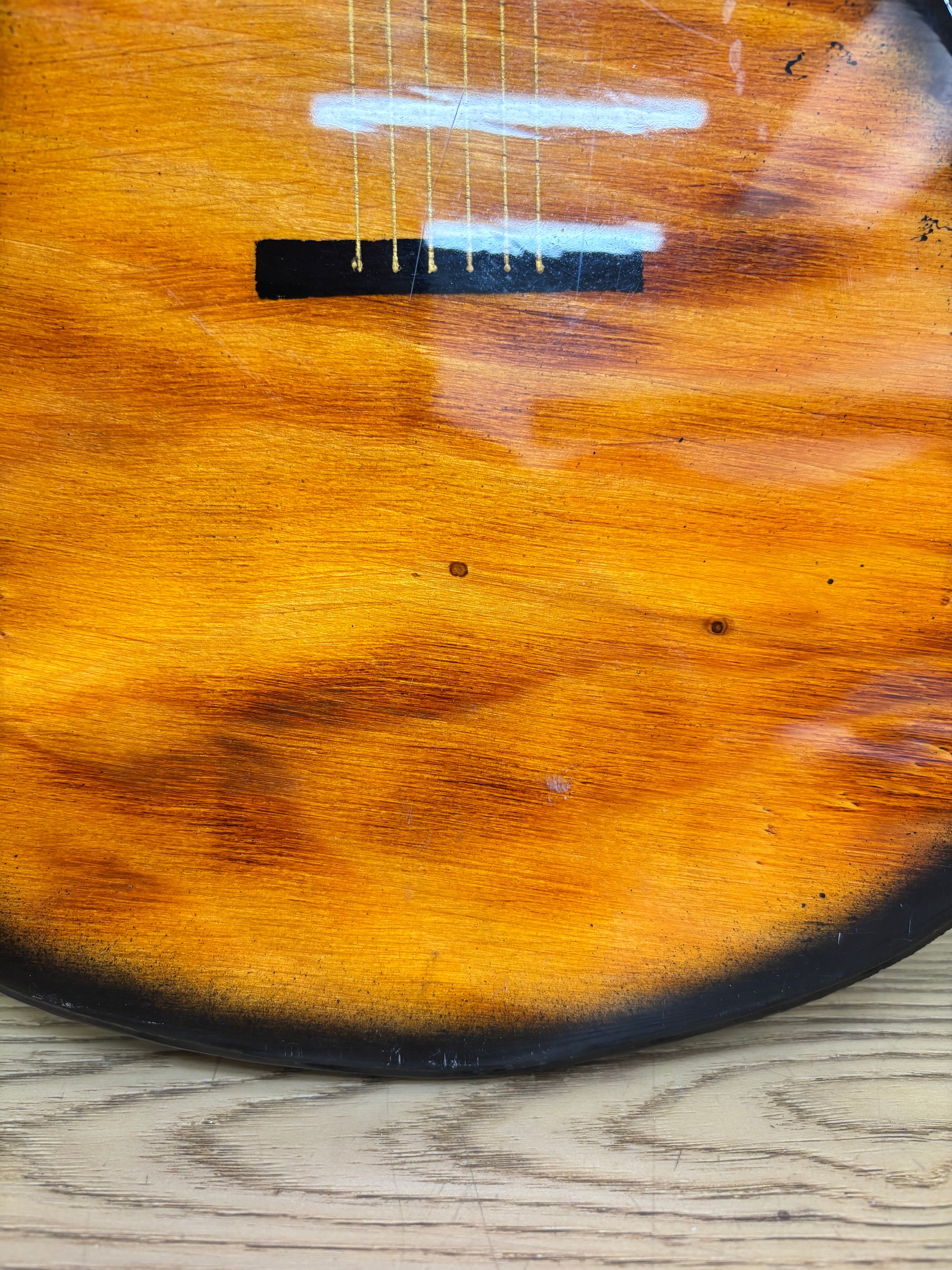 Guitar Wall Clock