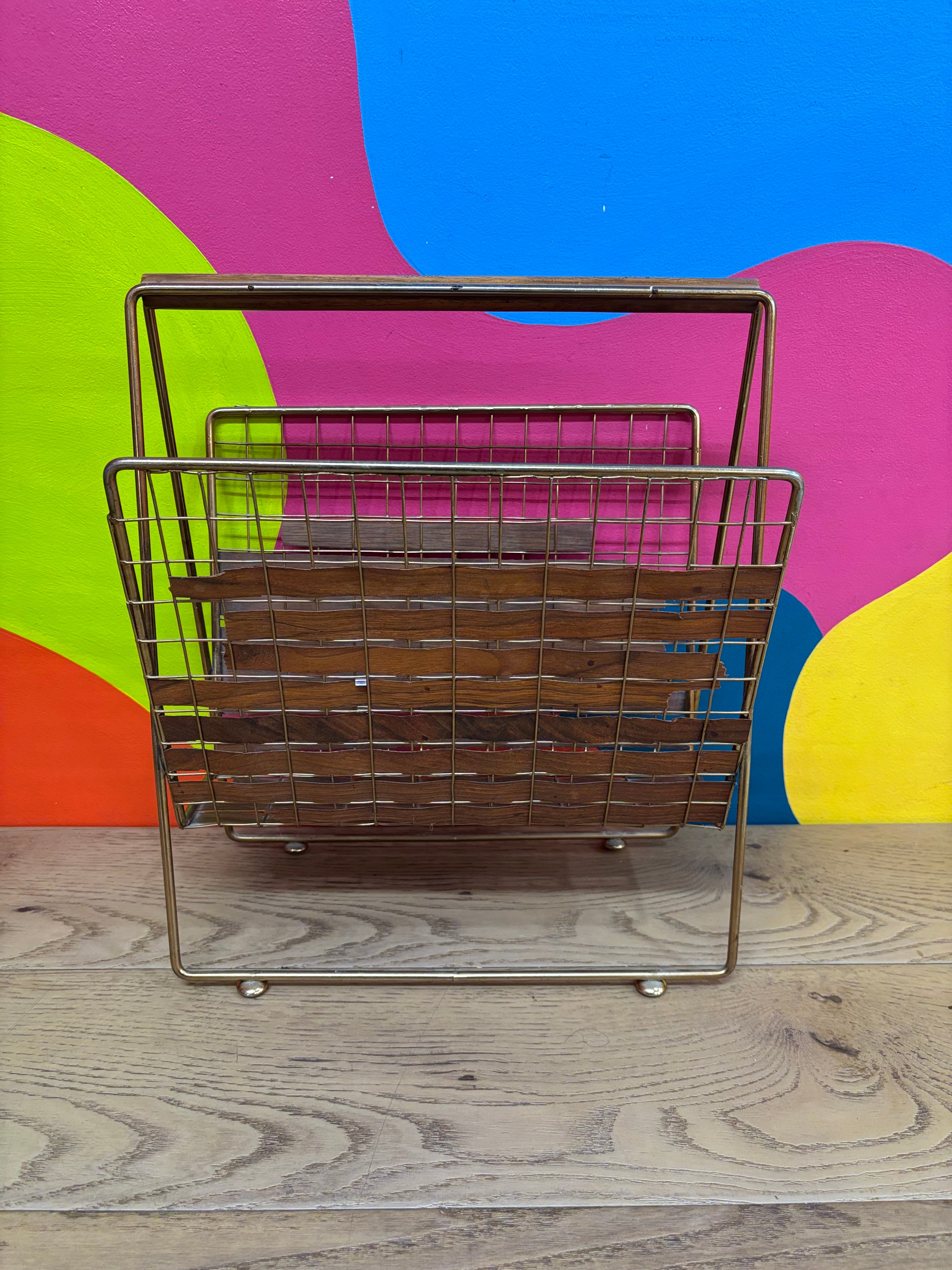 Metal Magazine Rack