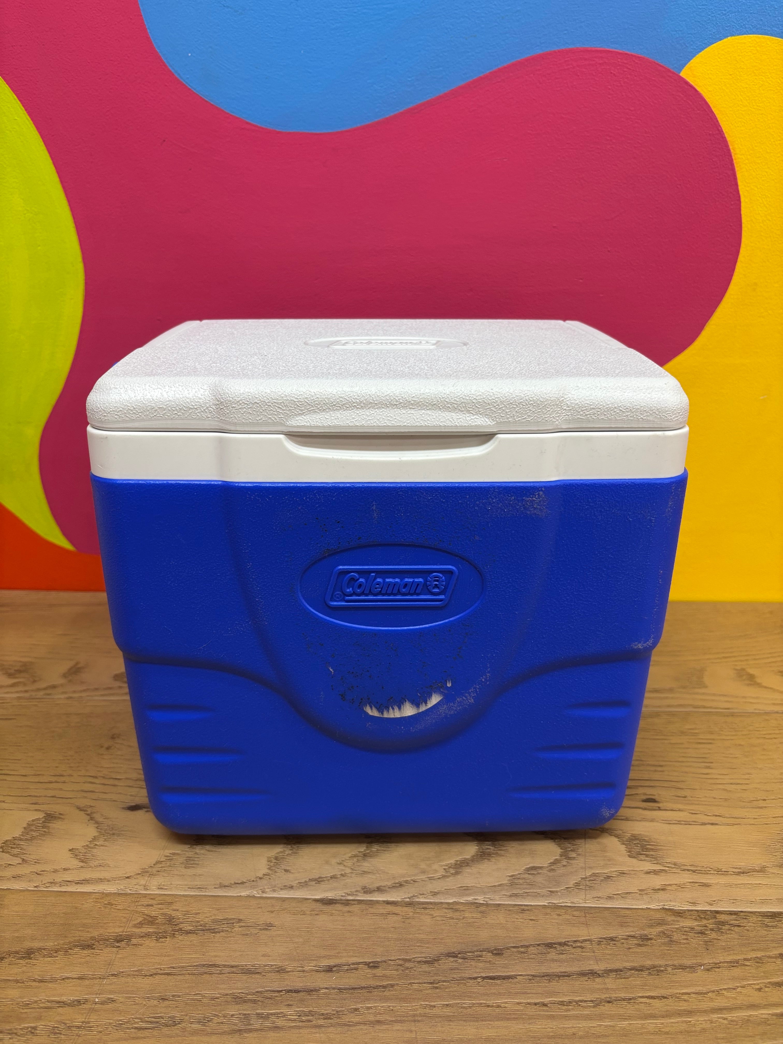 Blue Coleman Cooler