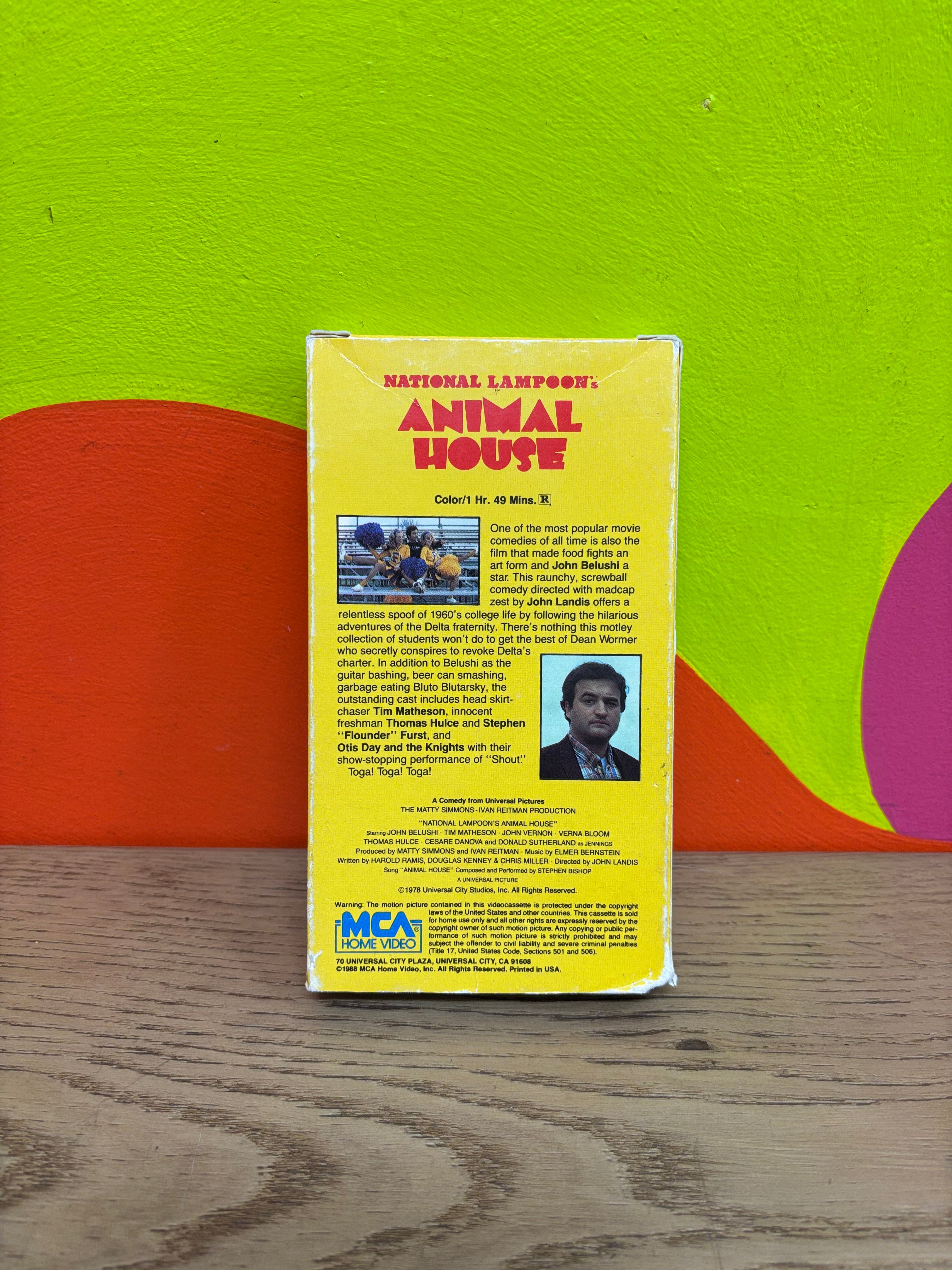 National Lampoon's Animal House (VHS, 1990)