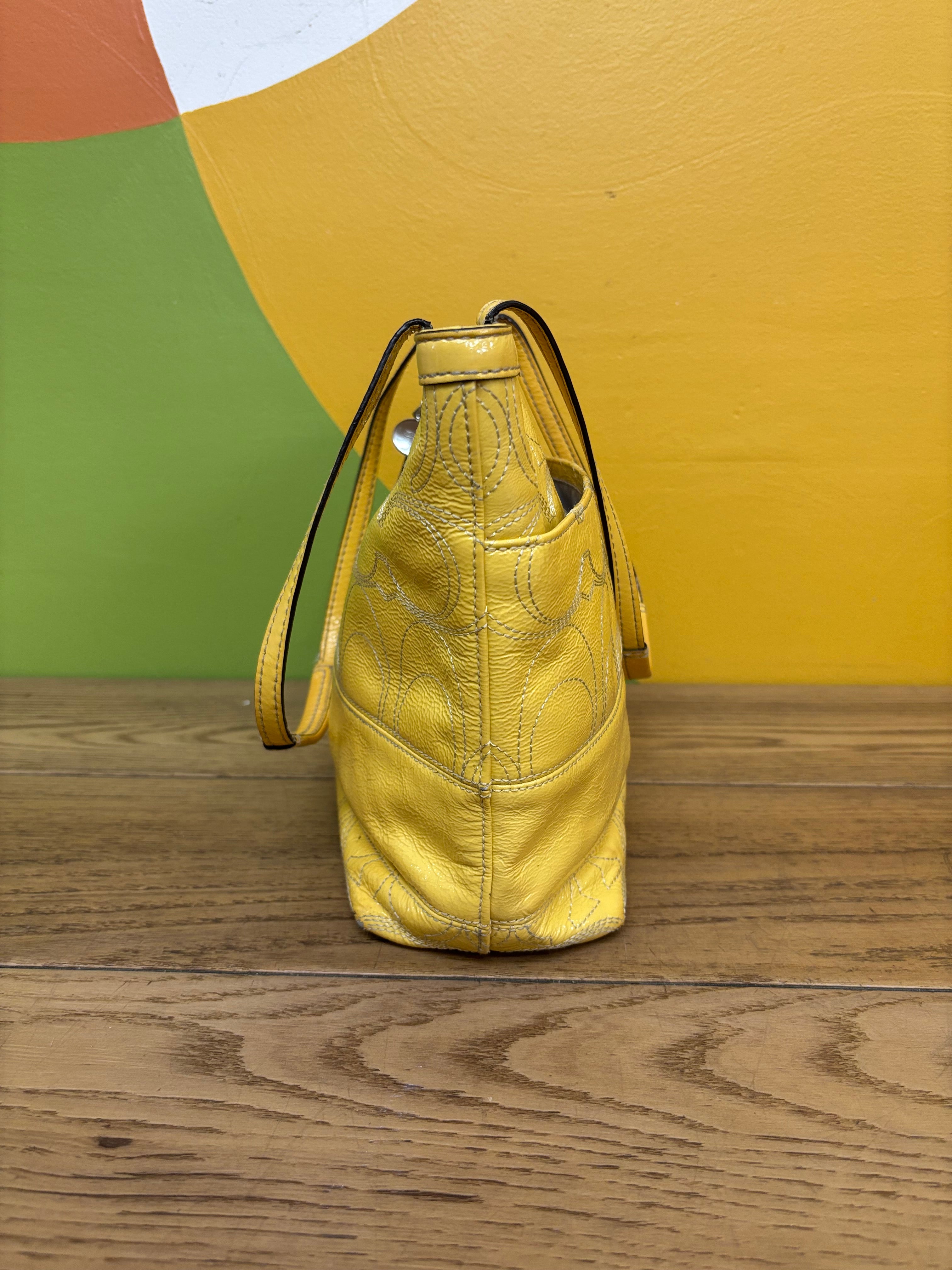 Yellow Tote Bag