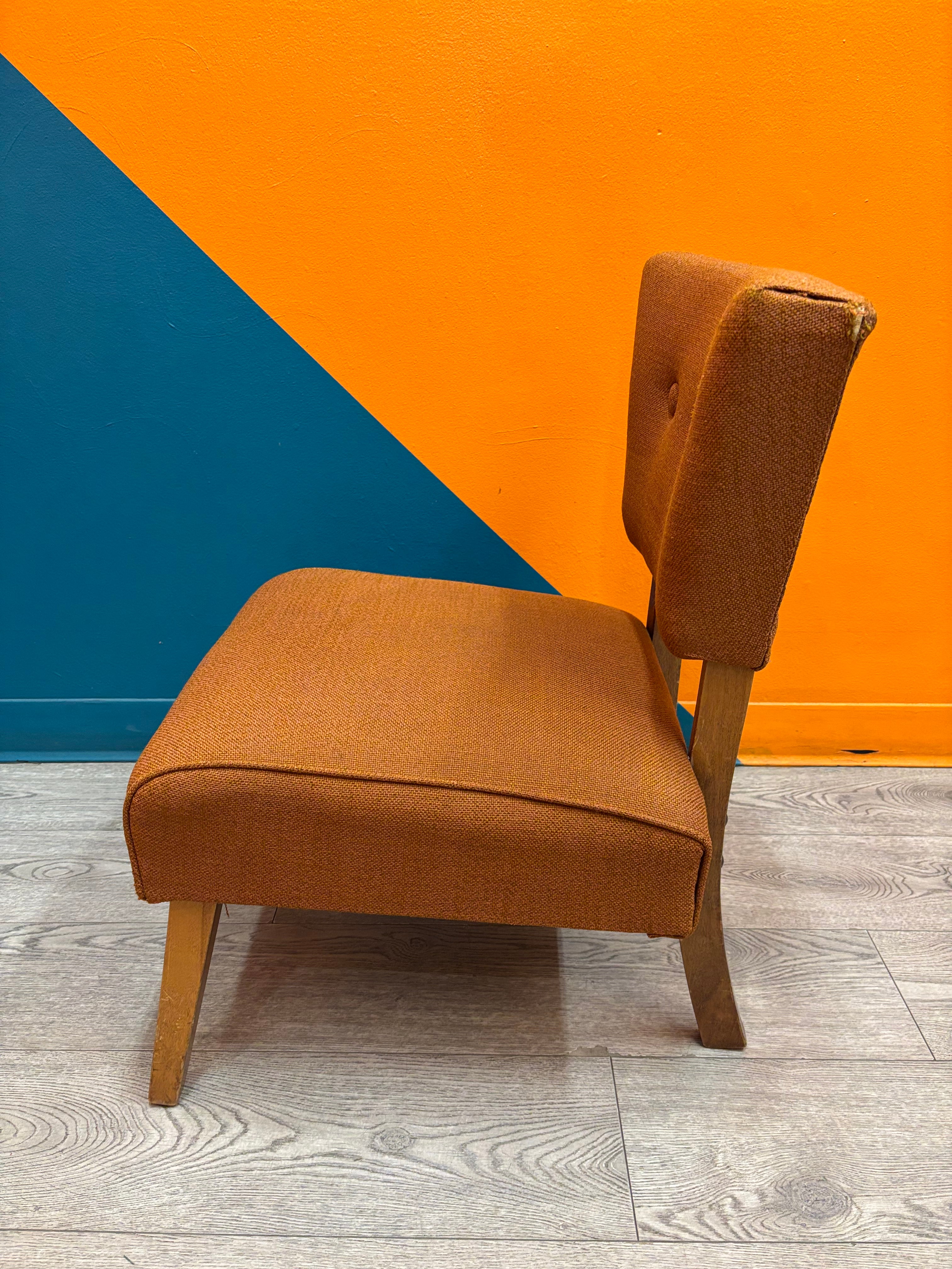 Orange Accent Chair