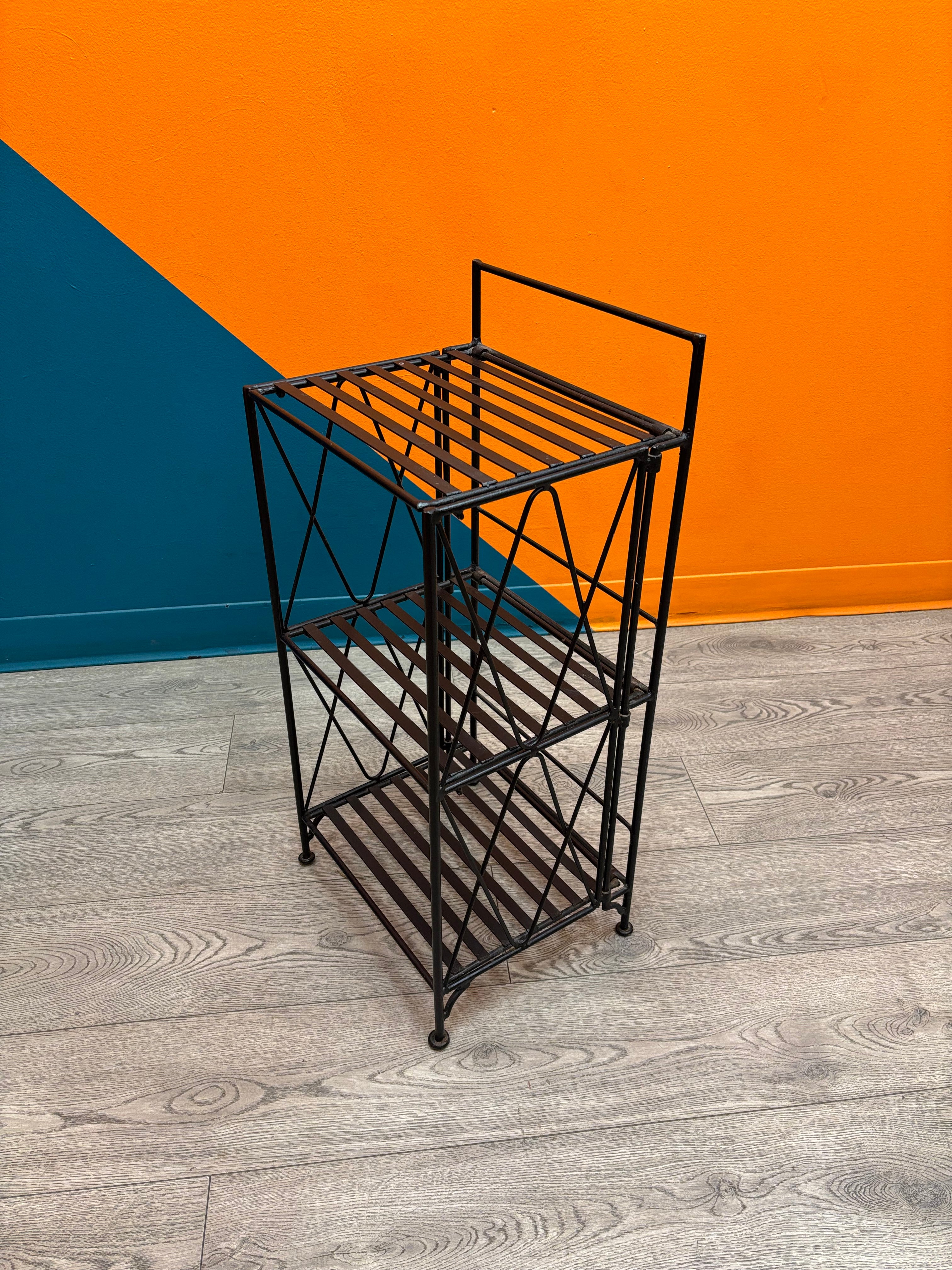 3 Tier Metal Folding Shelf