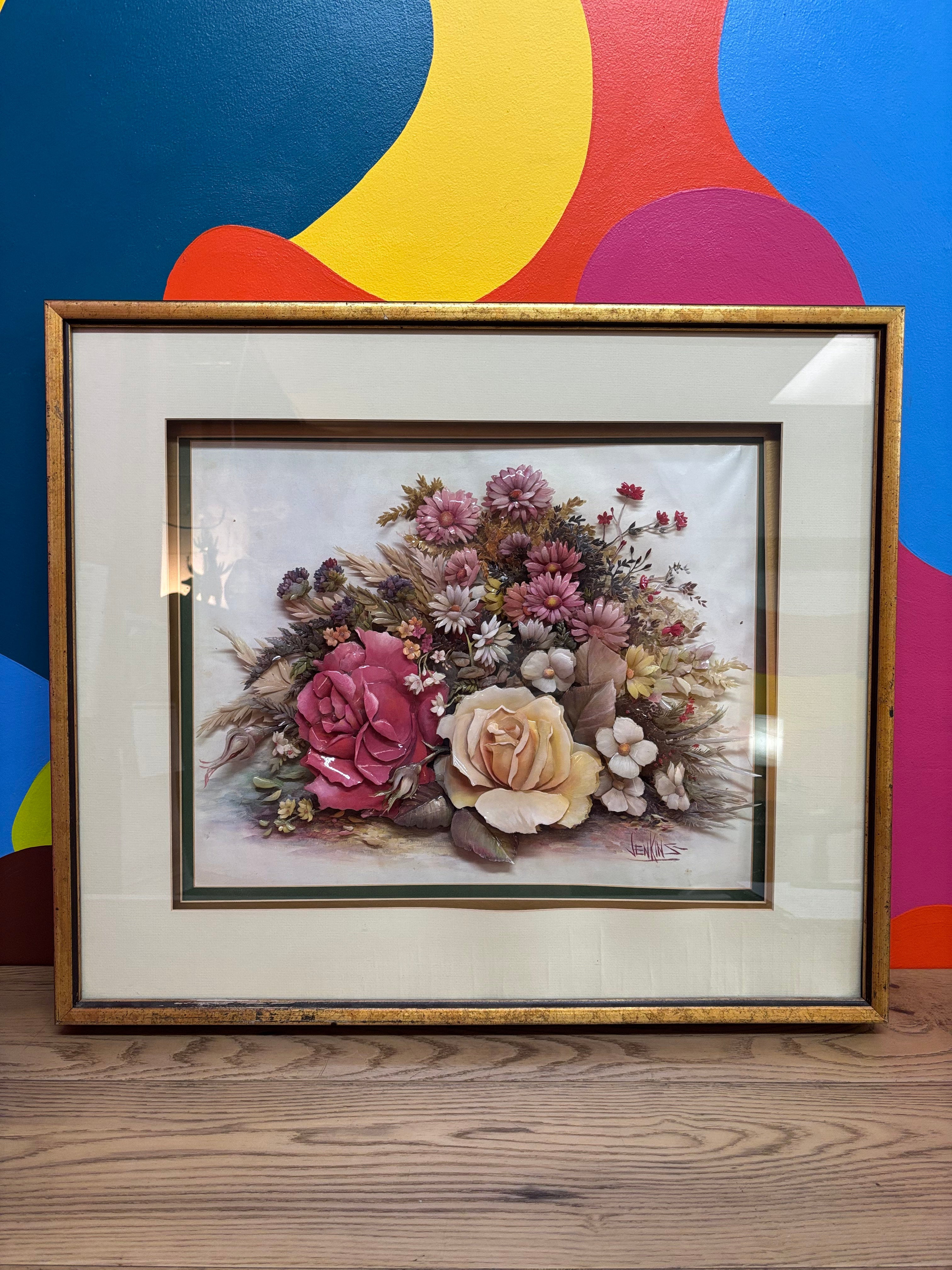 3D Framed Flowers