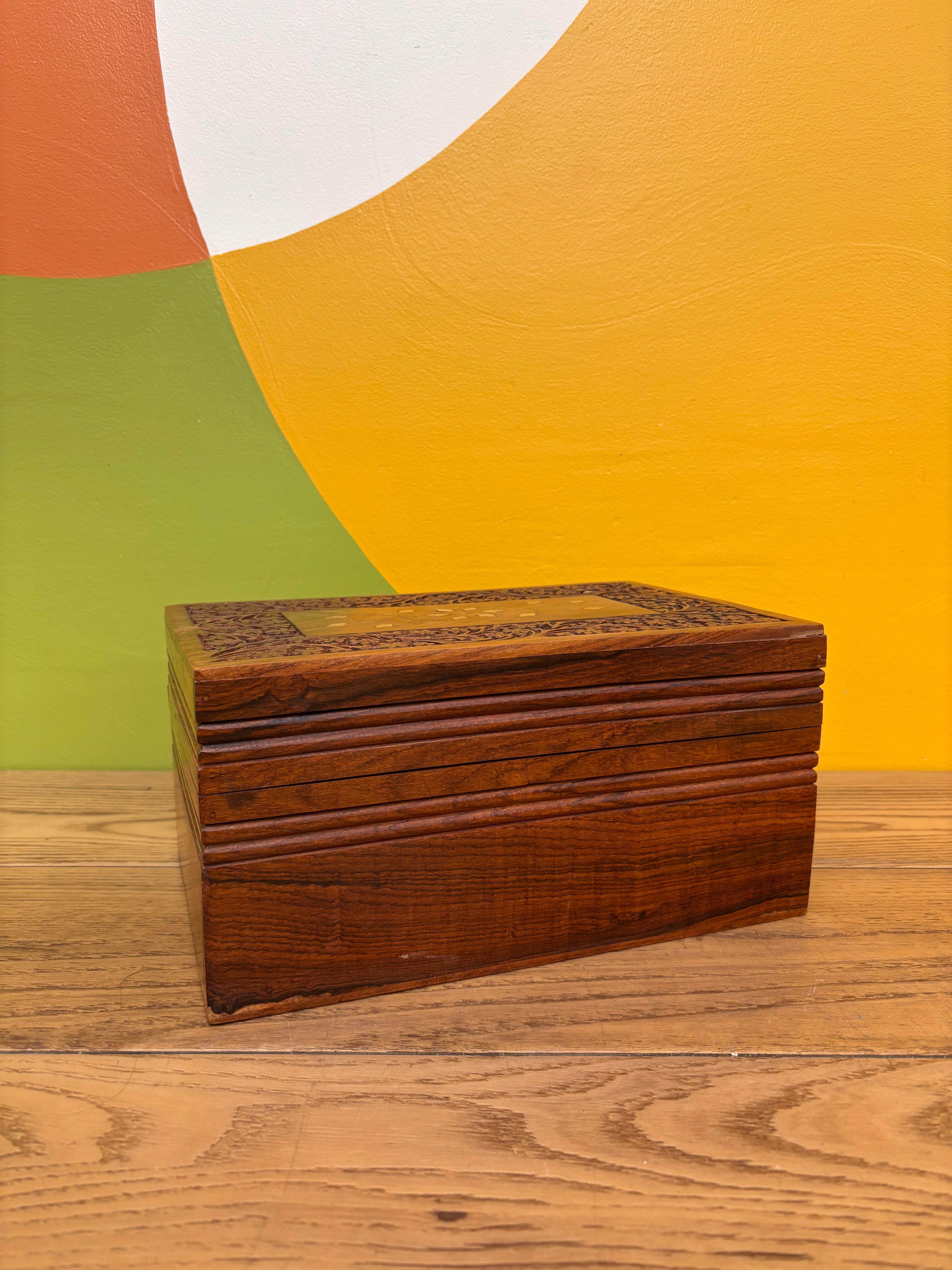 Wood Keepsake Box