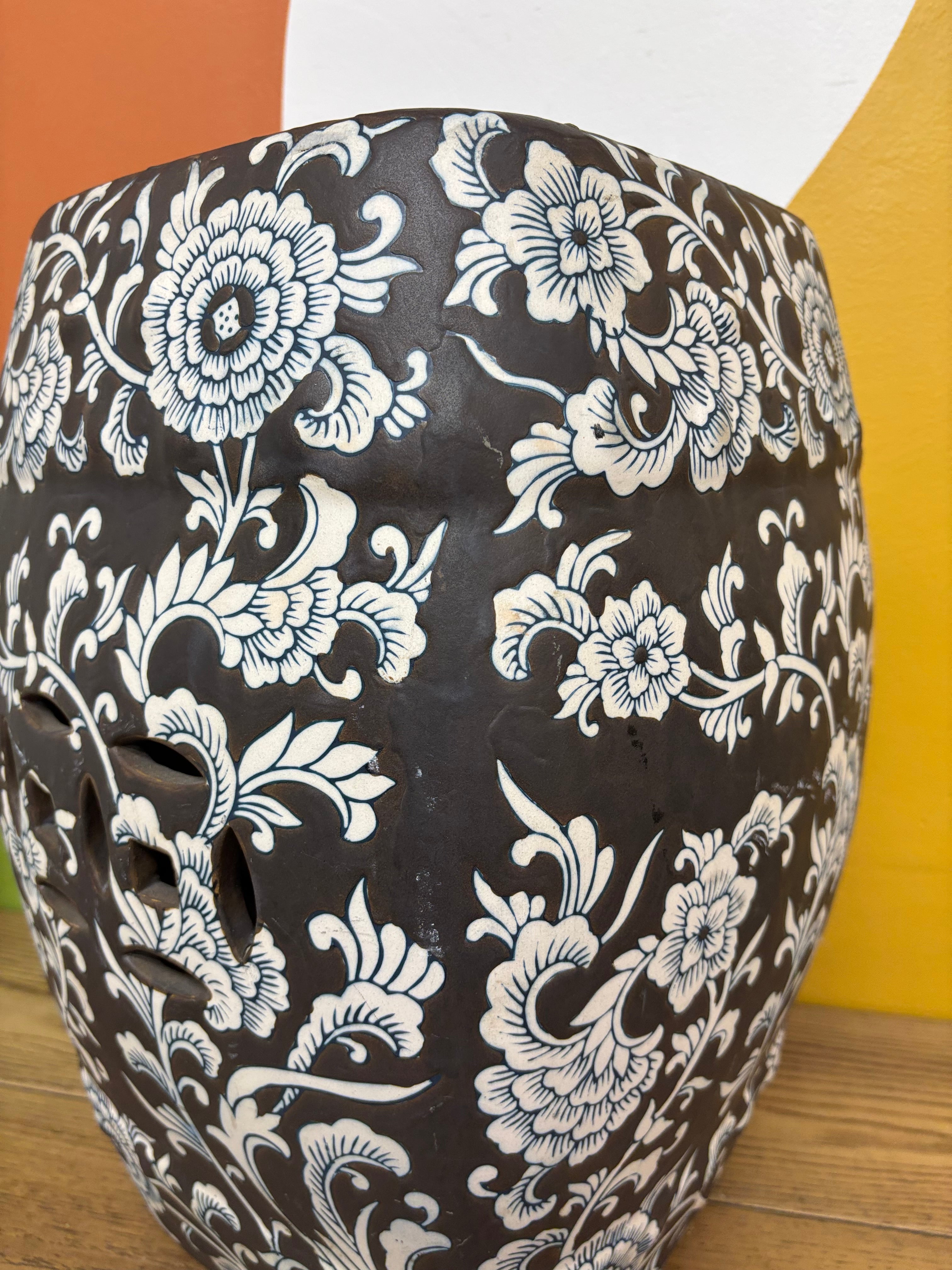 Ceramic Garden Stool