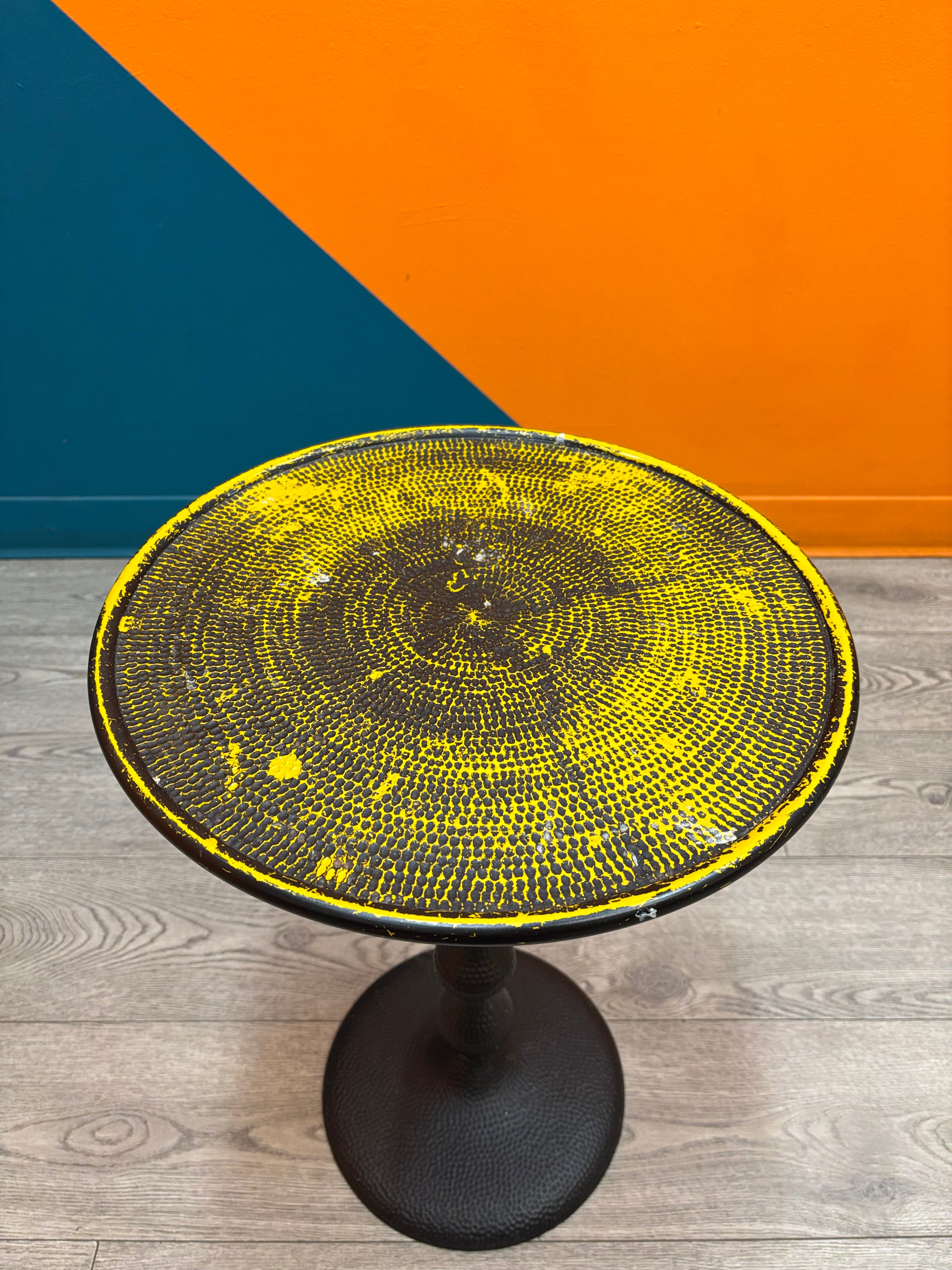 Yellow Side Table