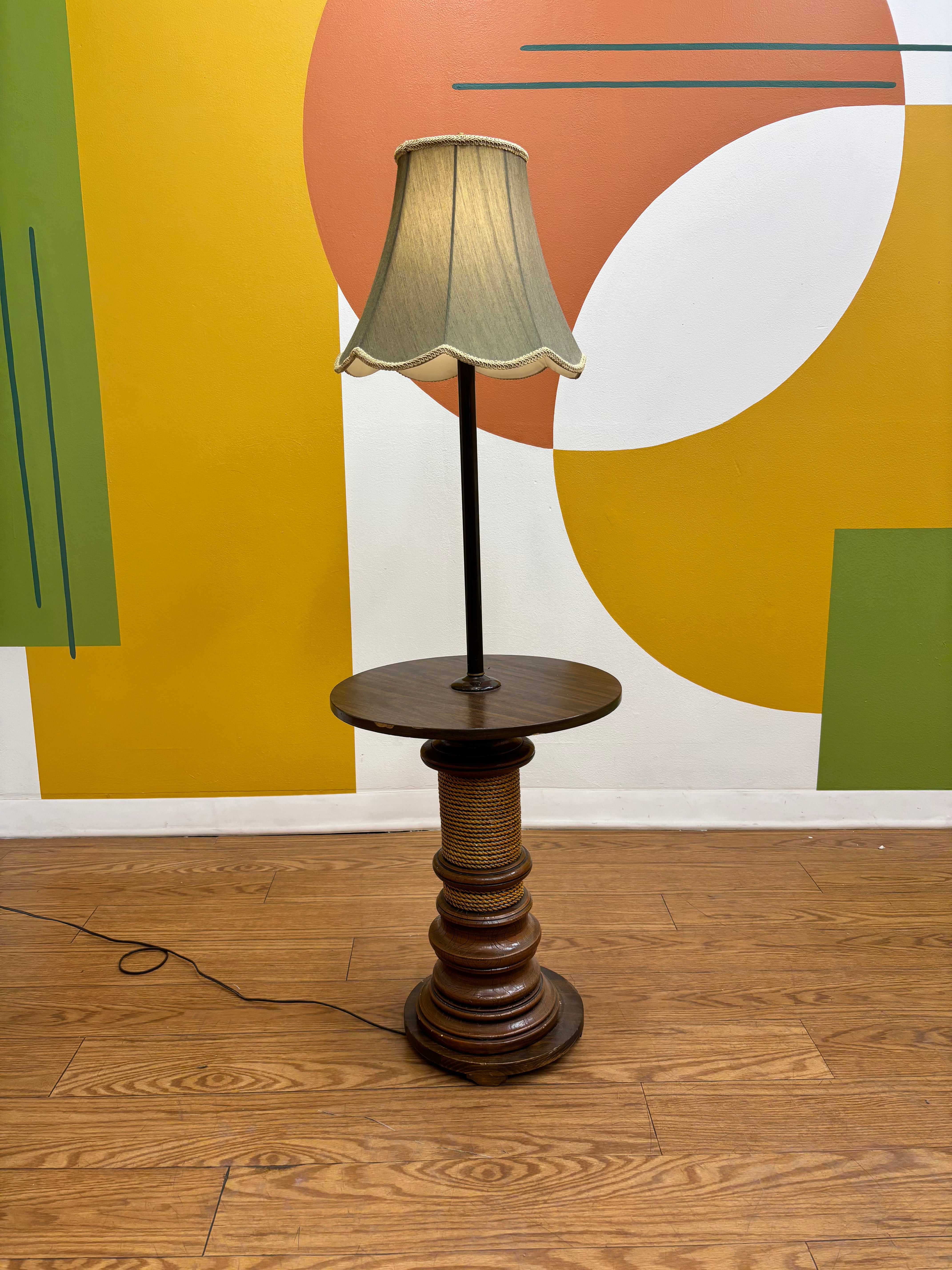 Floor Lamp Side Table